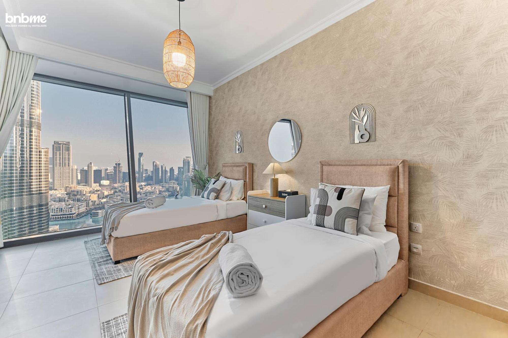 Apartment Bnbmehomes - Burj Vista Tower With Amazing View Near Burj Khalifa And Mall