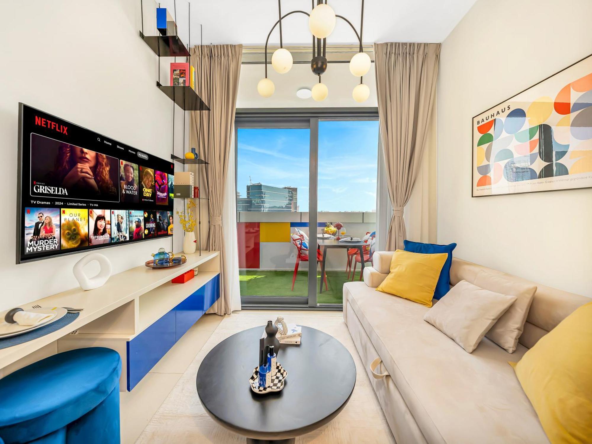 Apartment New 1br, Burj Khalifa View, Floor, 8min To Mall *