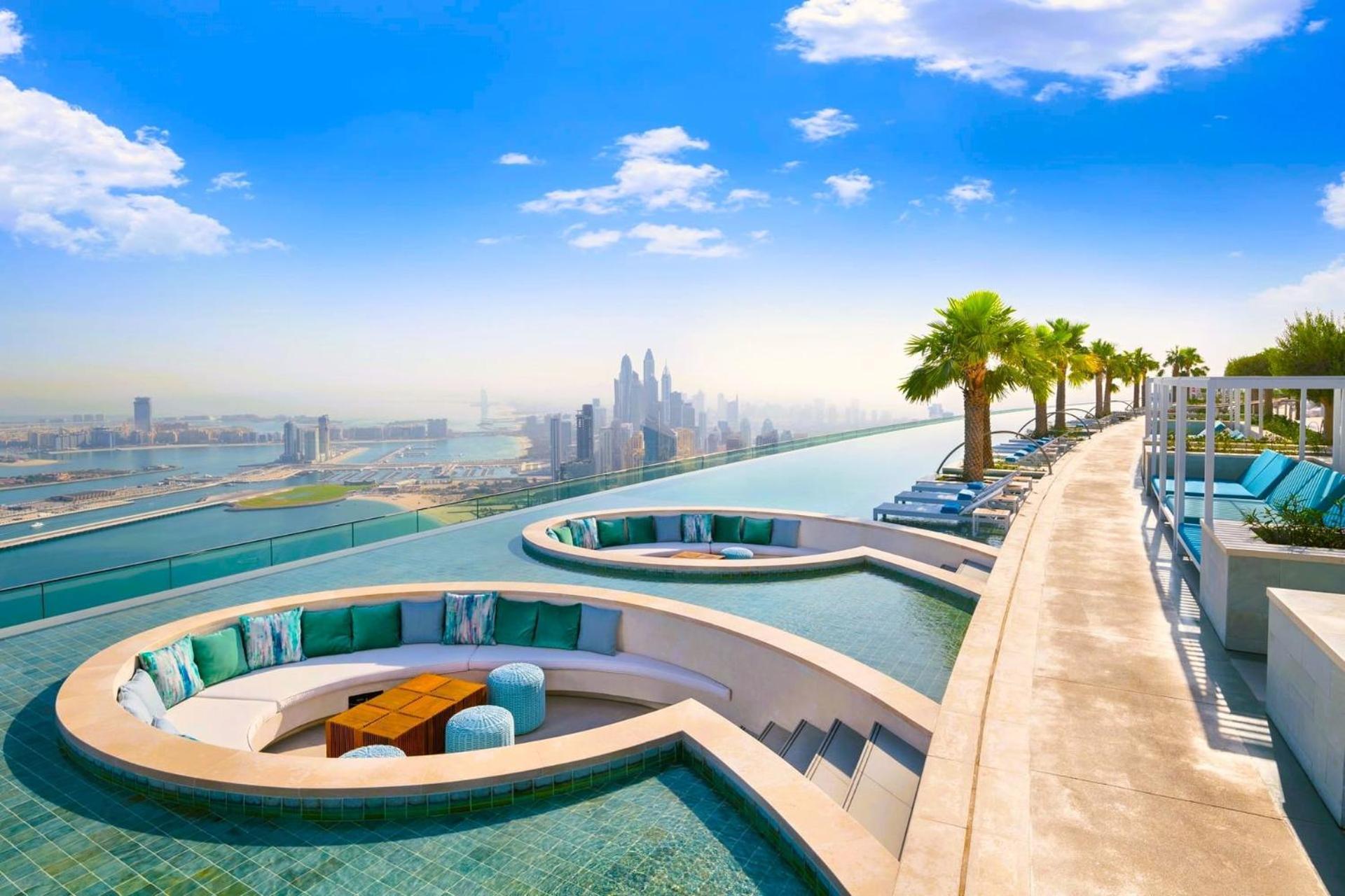 Panoramic Sea & Palm Views 2br Address Jbr Apartment *