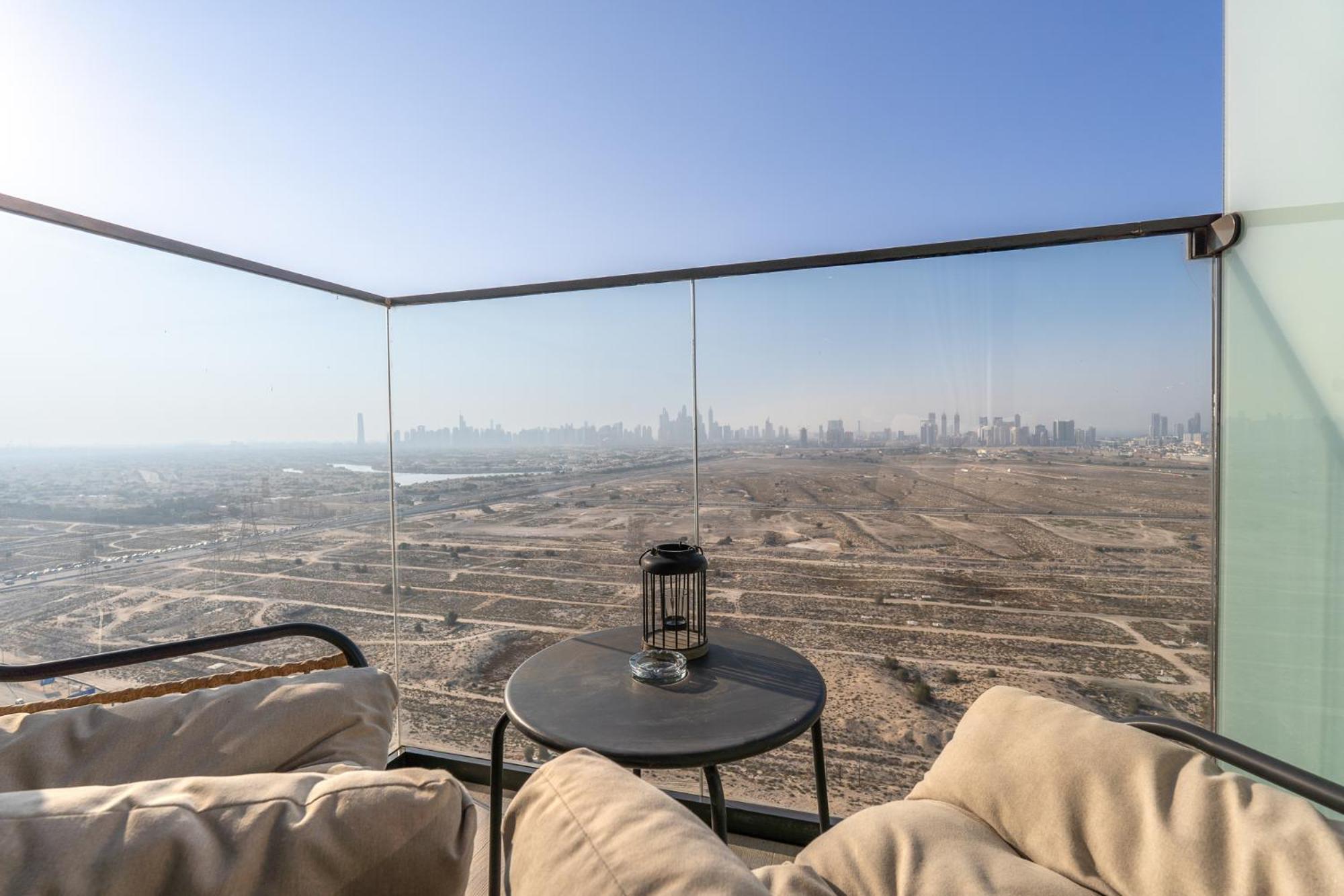 Bright And Stylish In Jvc With Skyline View Apartment Dubai