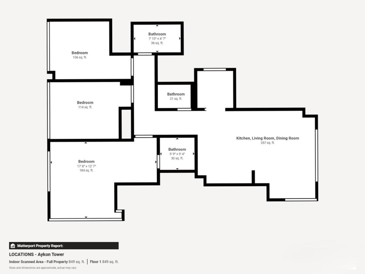 Apartment Aykon Tower C - Elegant Three Bed In Business Bay Dubai