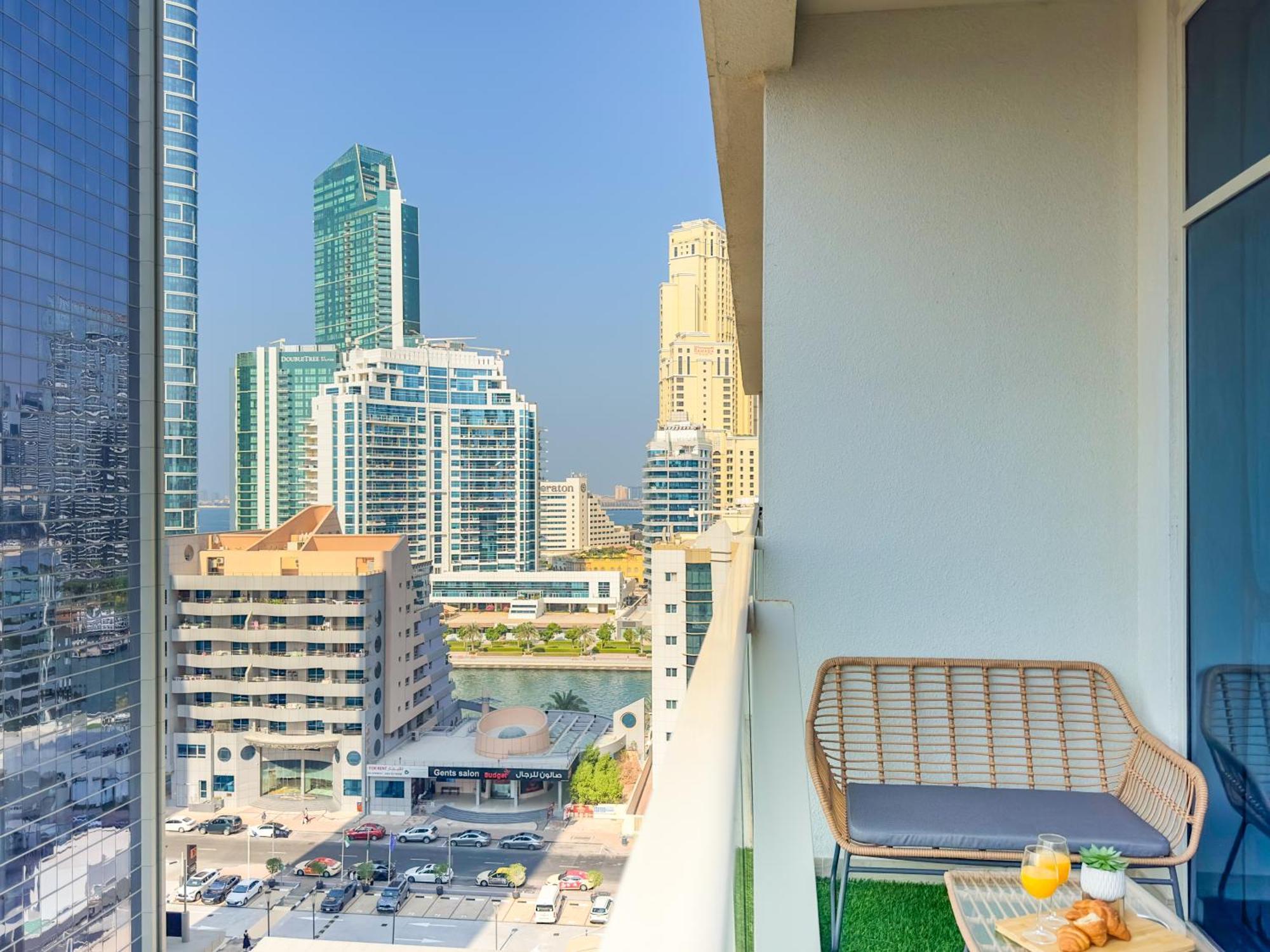 Apartment Super Luxury Flat Desing With Sea, Marina And Pool View Dubai