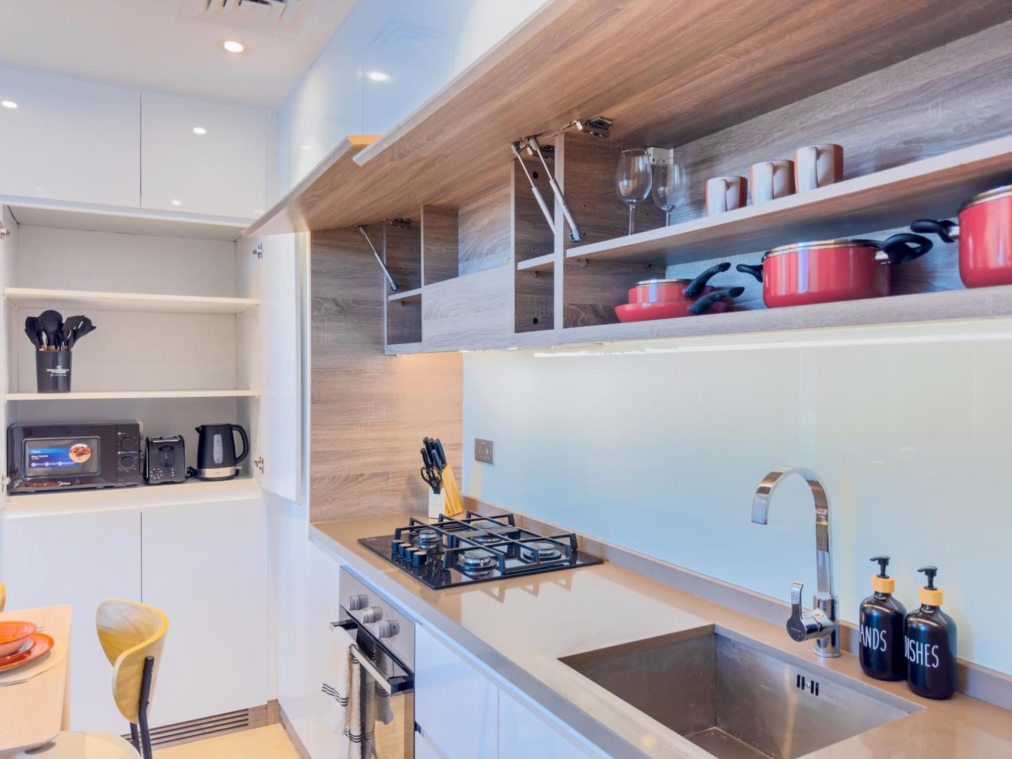 Super Luxury Flat Desing With Sea, Marina And Pool View Apartment *
