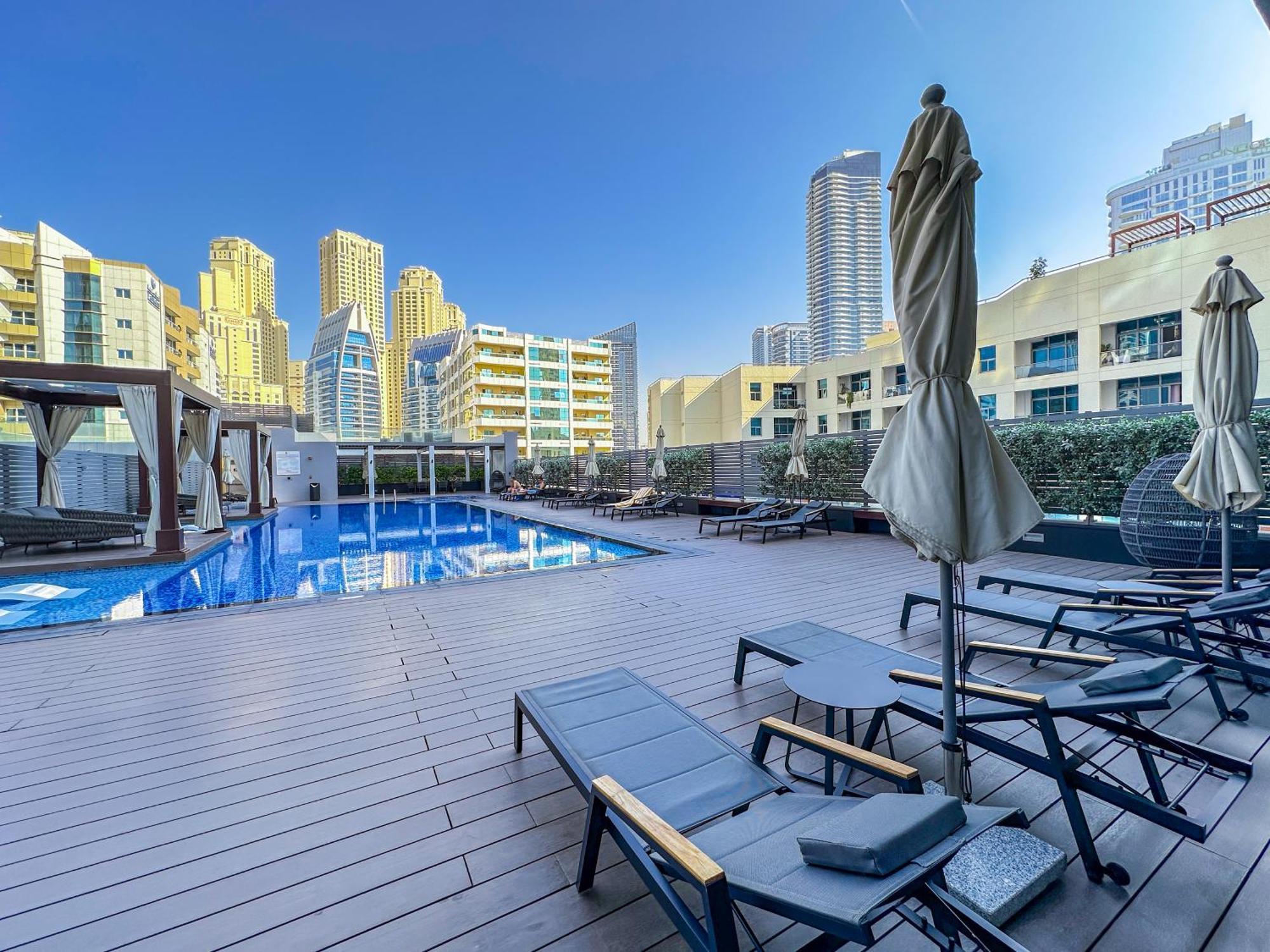Apartment Super Luxury Flat Desing With Sea, Marina And Pool View Dubai