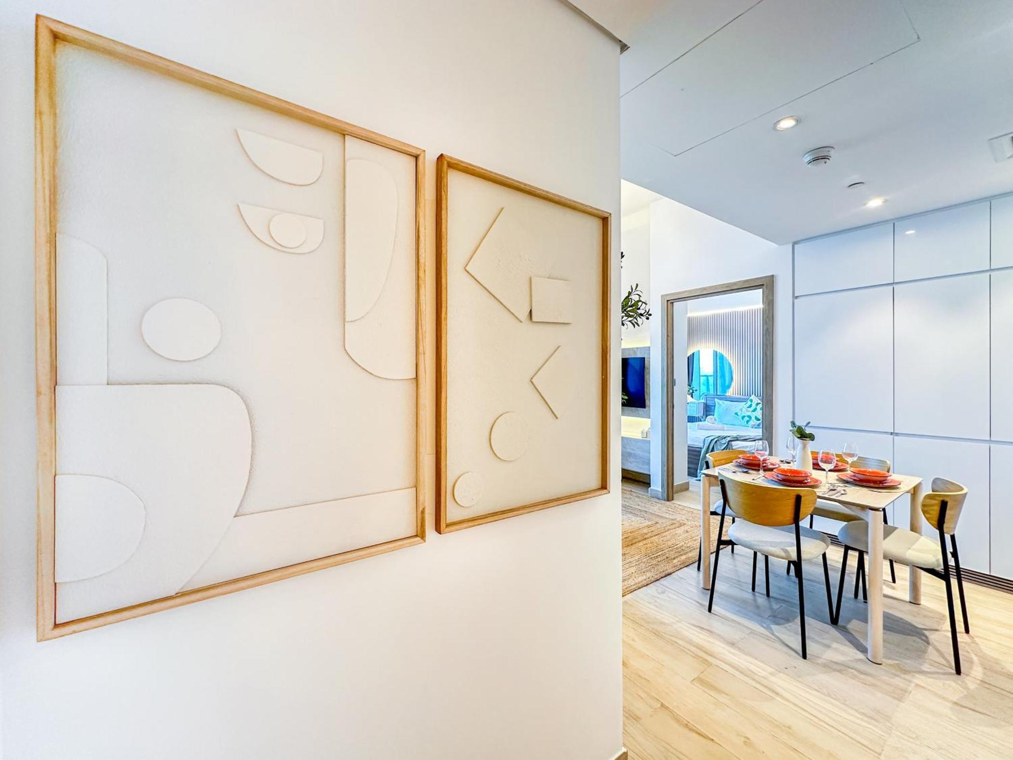 Super Luxury Flat Desing With Sea, Marina And Pool View Apartment