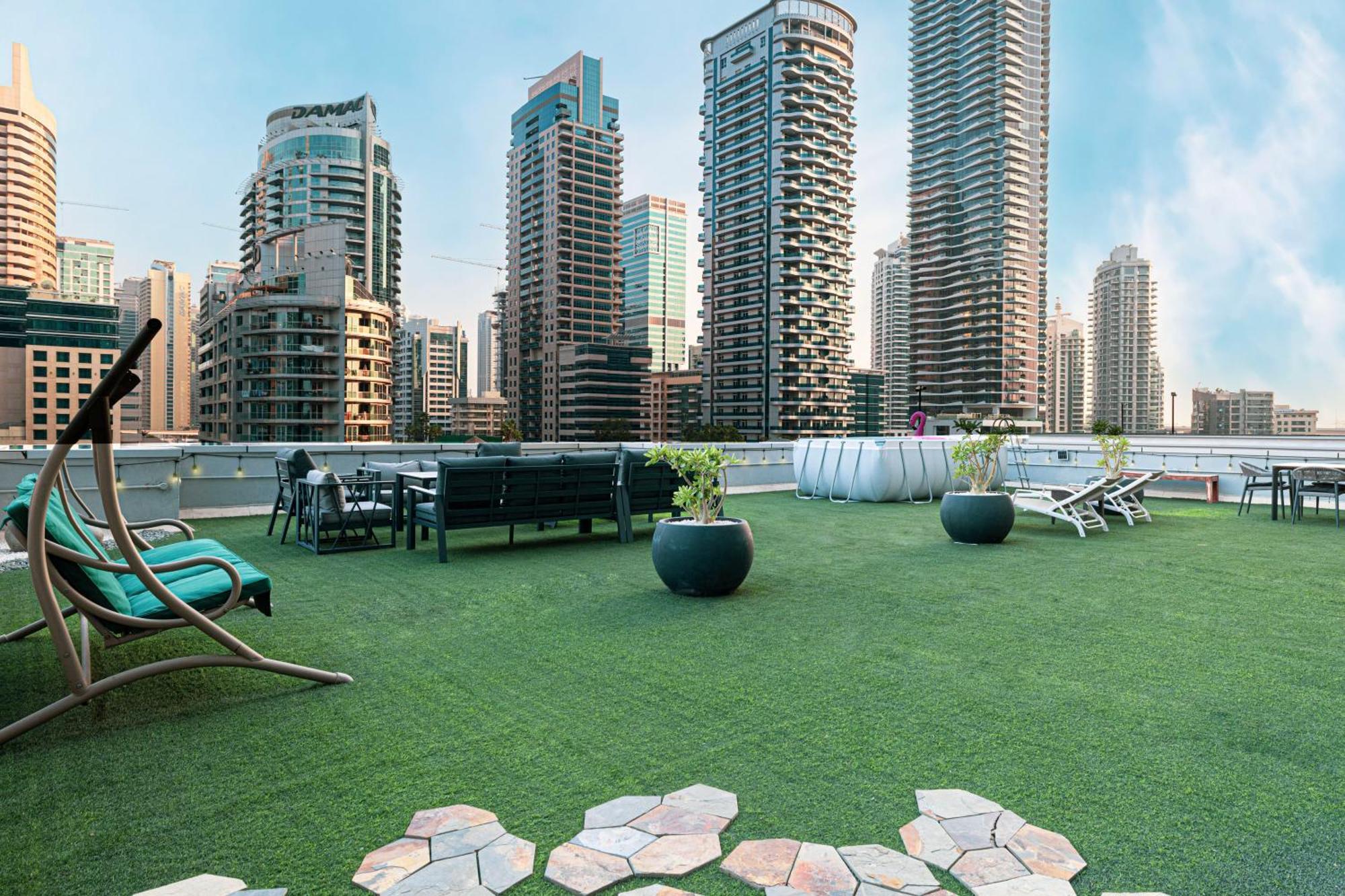 With Private Pool & Huge Terrace Overlooking The Marina Dubai