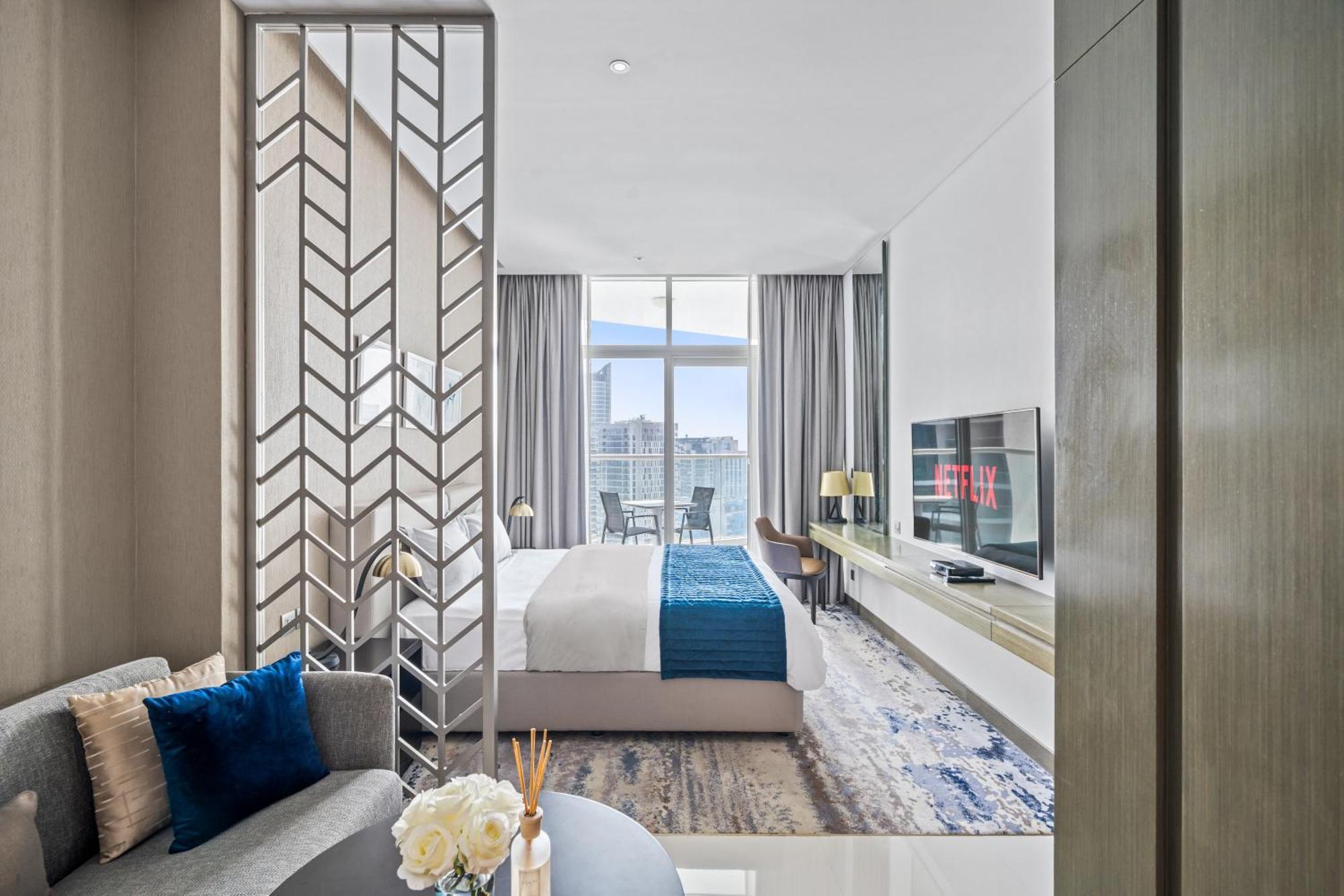 Apartment Stylish Business Bay With Canal View *