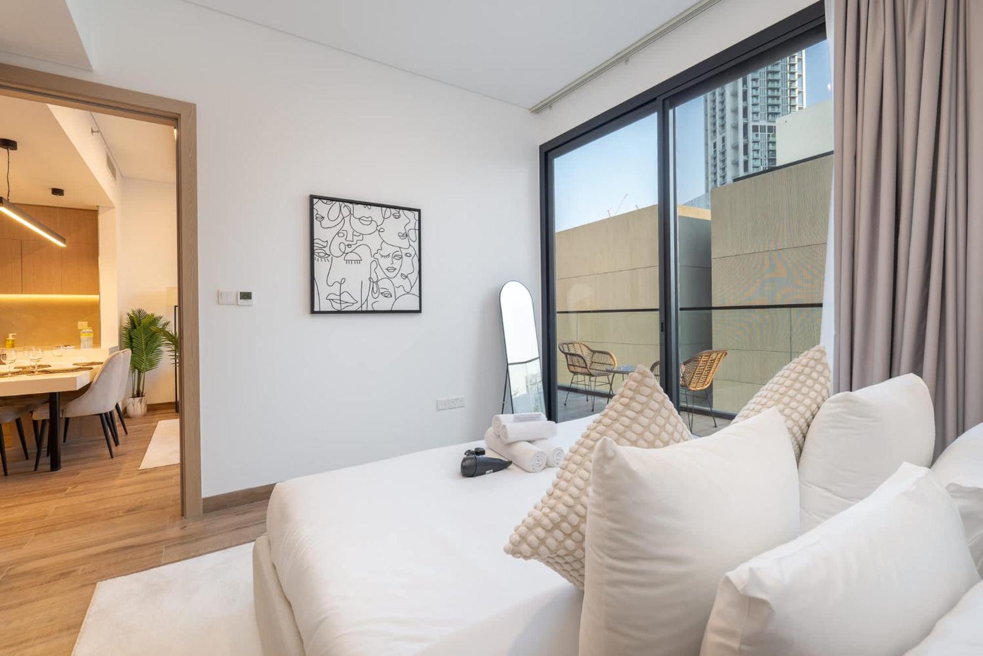 Stylish, Minimalist 2-bedroom In Jumeirah Village Circle Apartment Dubai