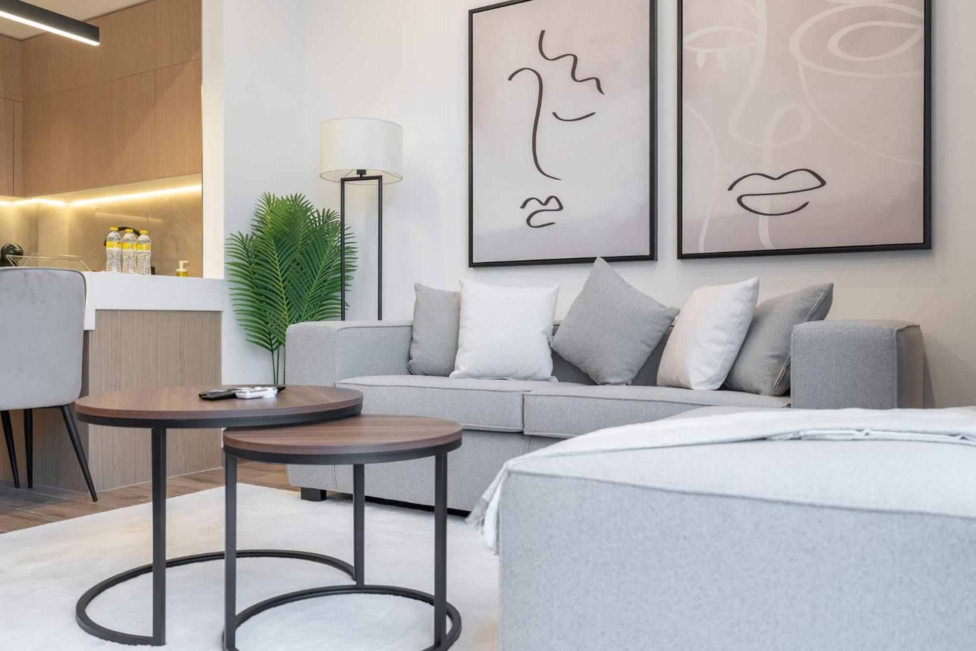 Stylish, Minimalist 2-bedroom In Jumeirah Village Circle Apartment