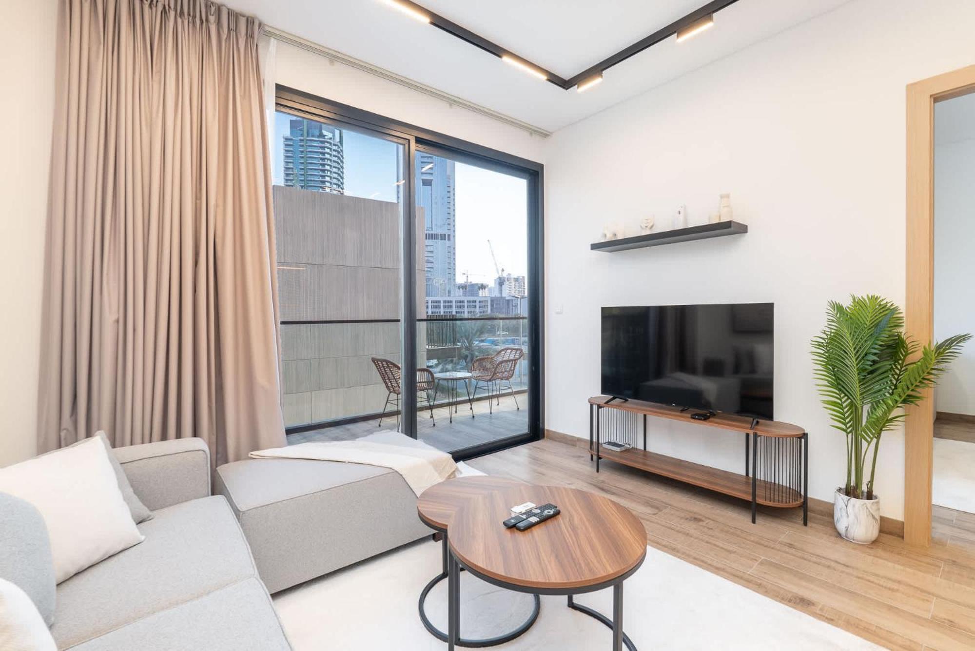 Stylish, Minimalist 2-bedroom In Jumeirah Village Circle Dubai