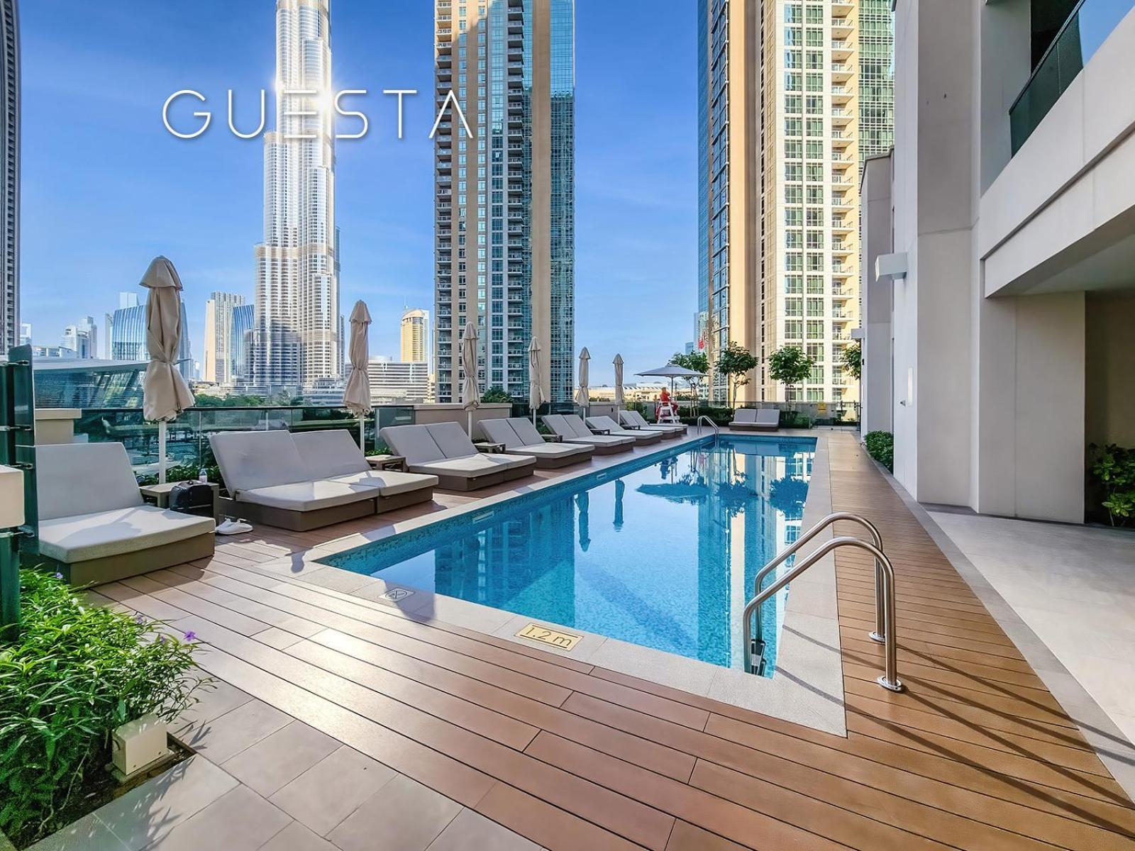 Apartment Act One Act Two By Emaar - Burj Khalifa View, Downtown *