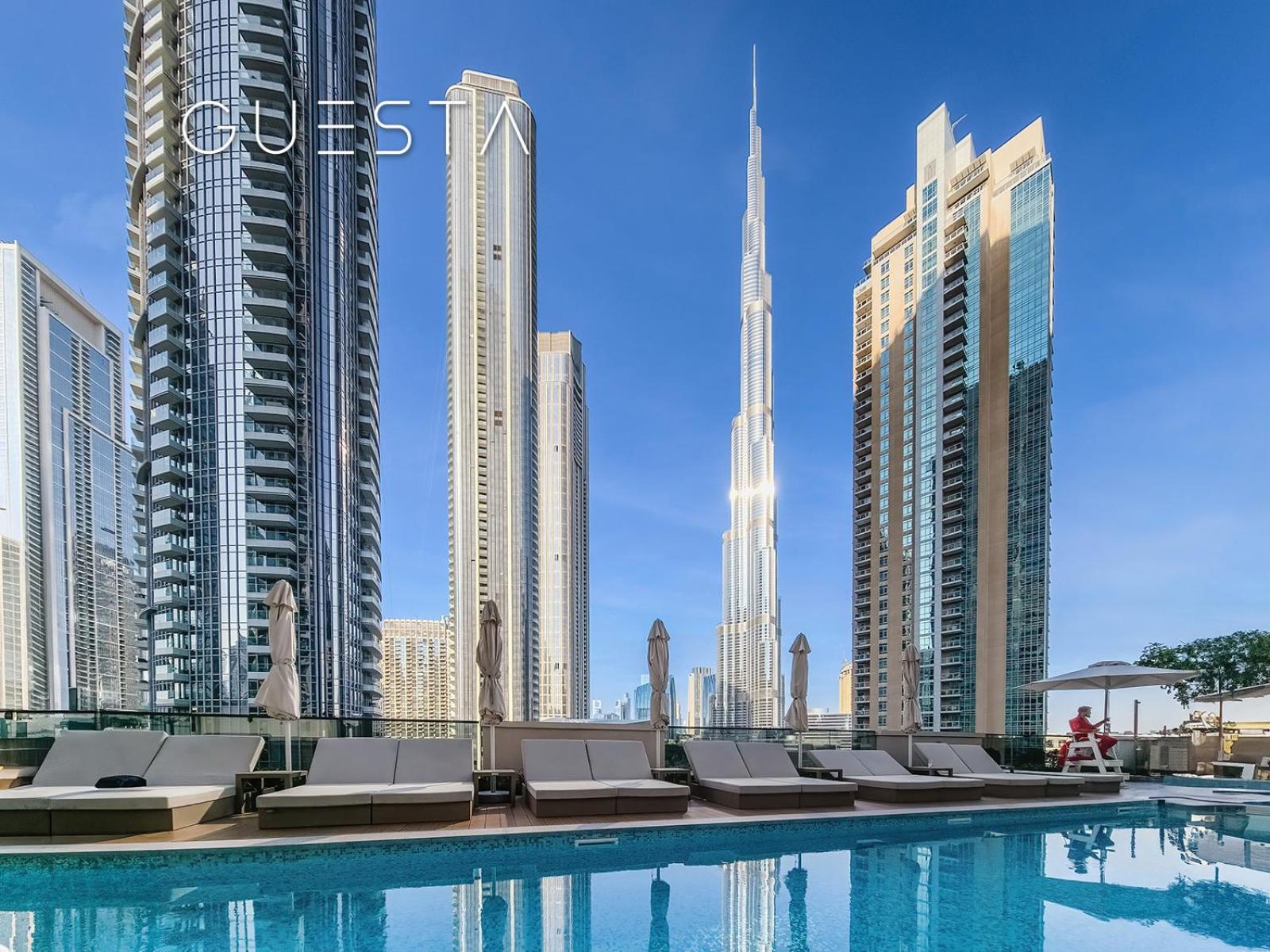 Act One Act Two By Emaar - Burj Khalifa View, Downtown Apartment Dubai