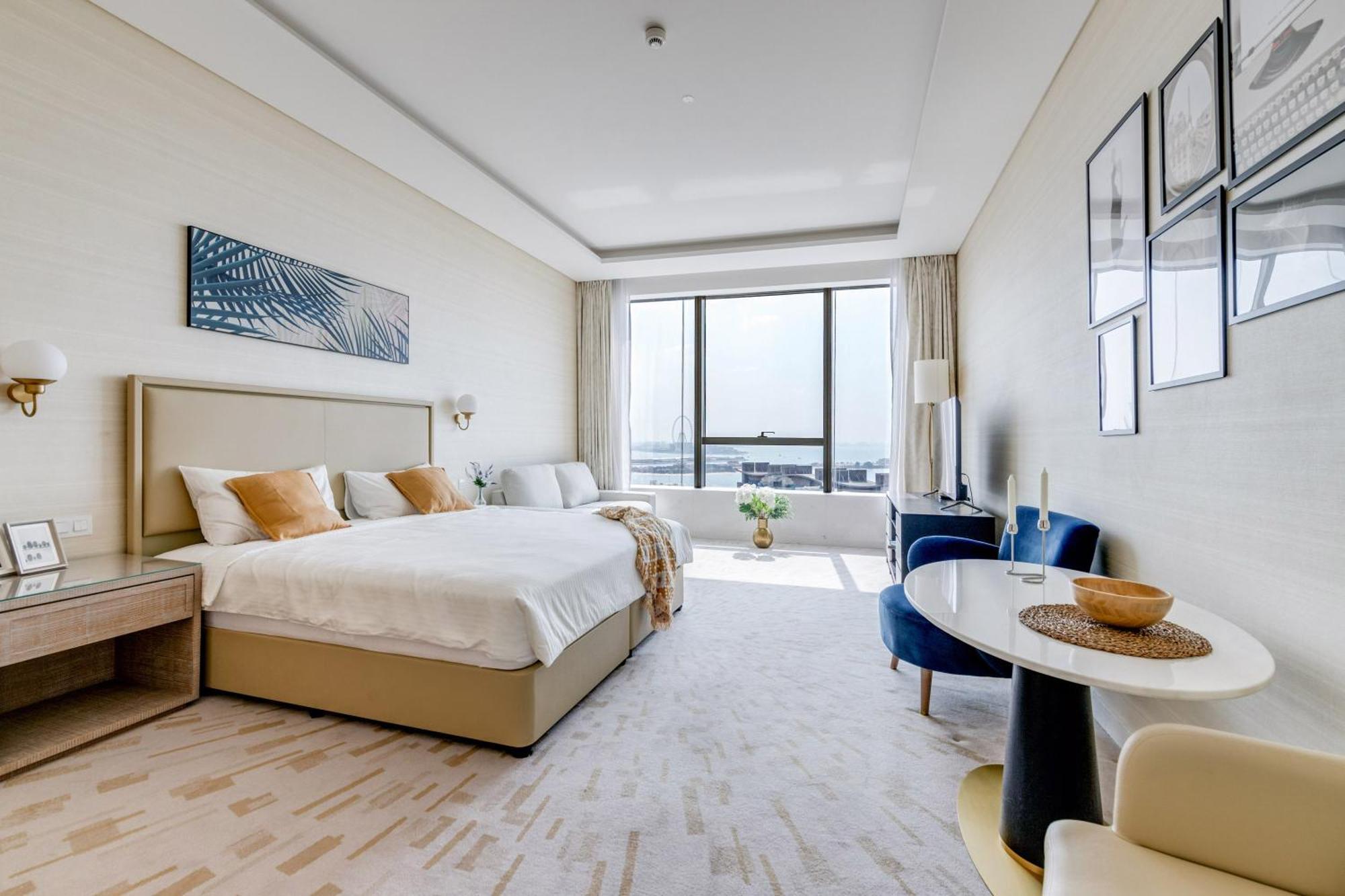 Luxury Palm Tower With Pool And Fantastic Sea View Apartment *