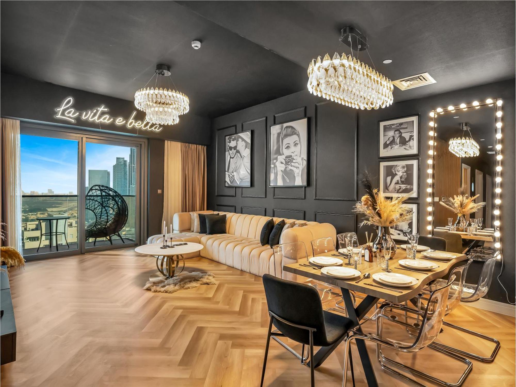 Glamorous Full Fountain View High Floor 4 Bedroom *