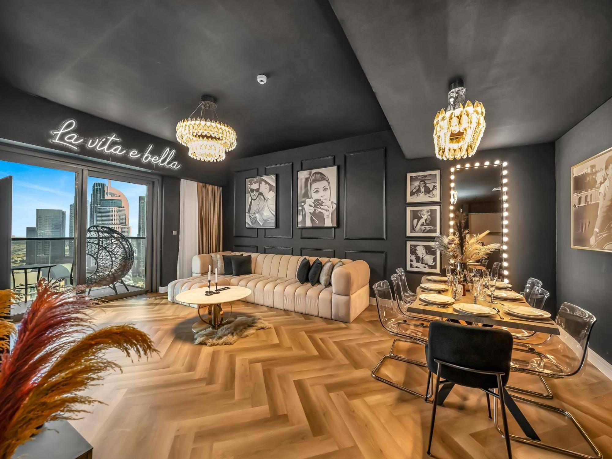 Apartment Glamorous Full Fountain View High Floor 4 Bedroom Dubai