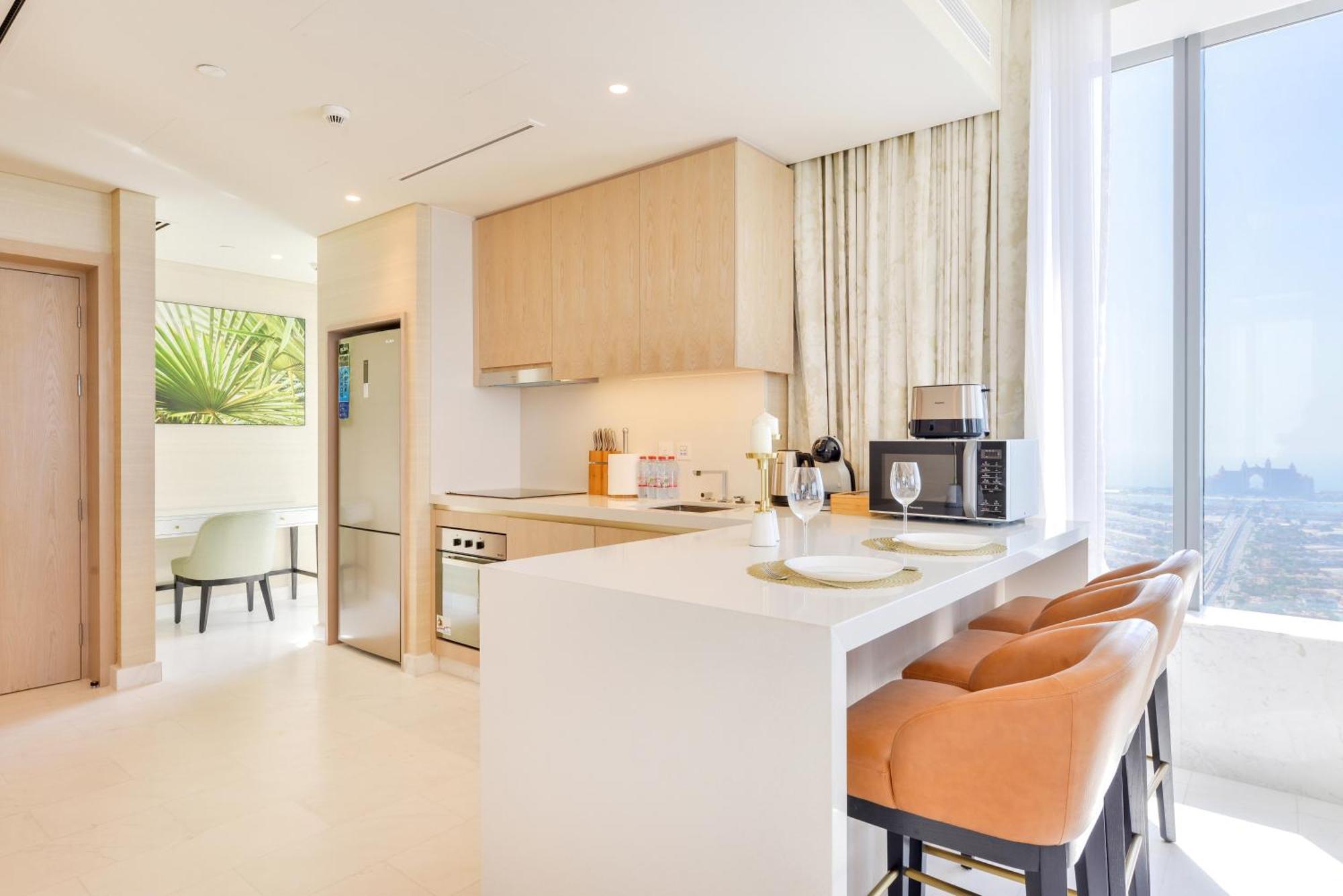 Ultra Luxury Palm Tower With Shared 5 Star Facilities By Qstay *