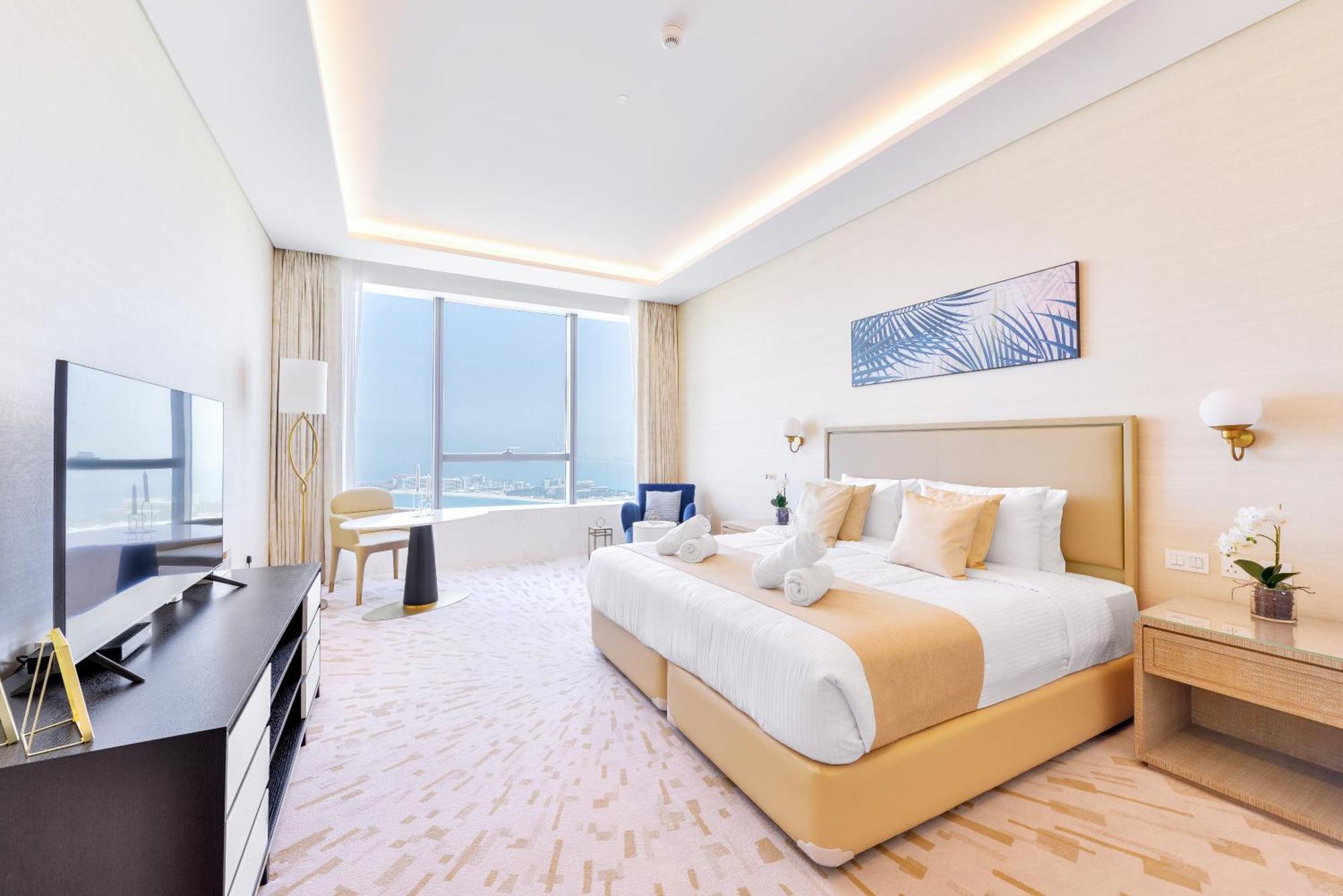 Ultra Luxury Palm Tower With Shared 5 Star Facilities By Qstay *