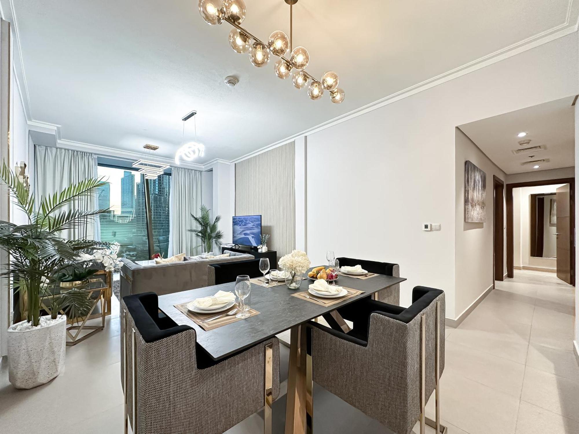 Apartment Urban Luxury 2br With Spectacular Burj Khalifa View *