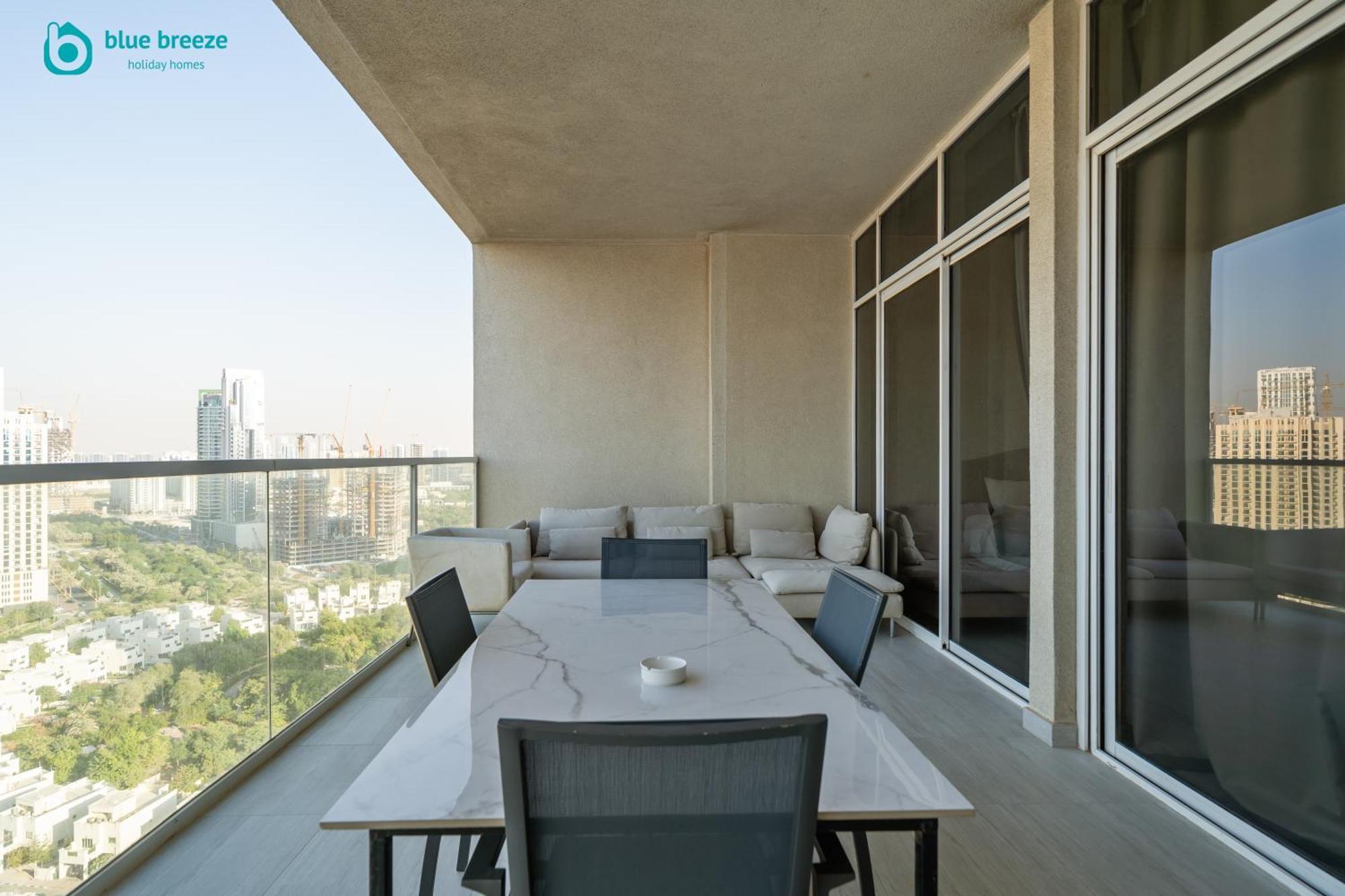 Blue Breeze - Spacious 1br With Huge Balcony In Jvc *