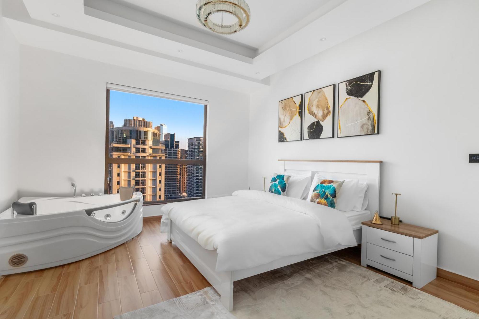 2br Marina View - Access - Sleeps 8 In Jbr Apartment