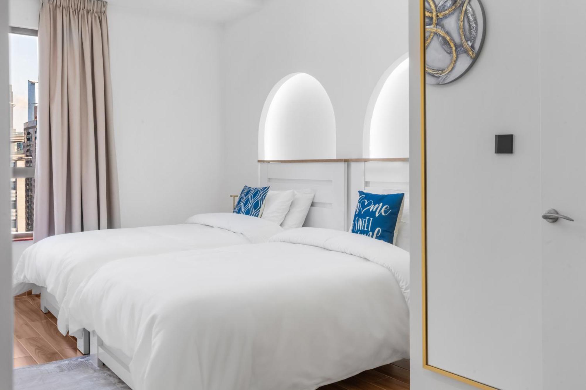 2br Marina View - Access - Sleeps 8 In Jbr Apartment *