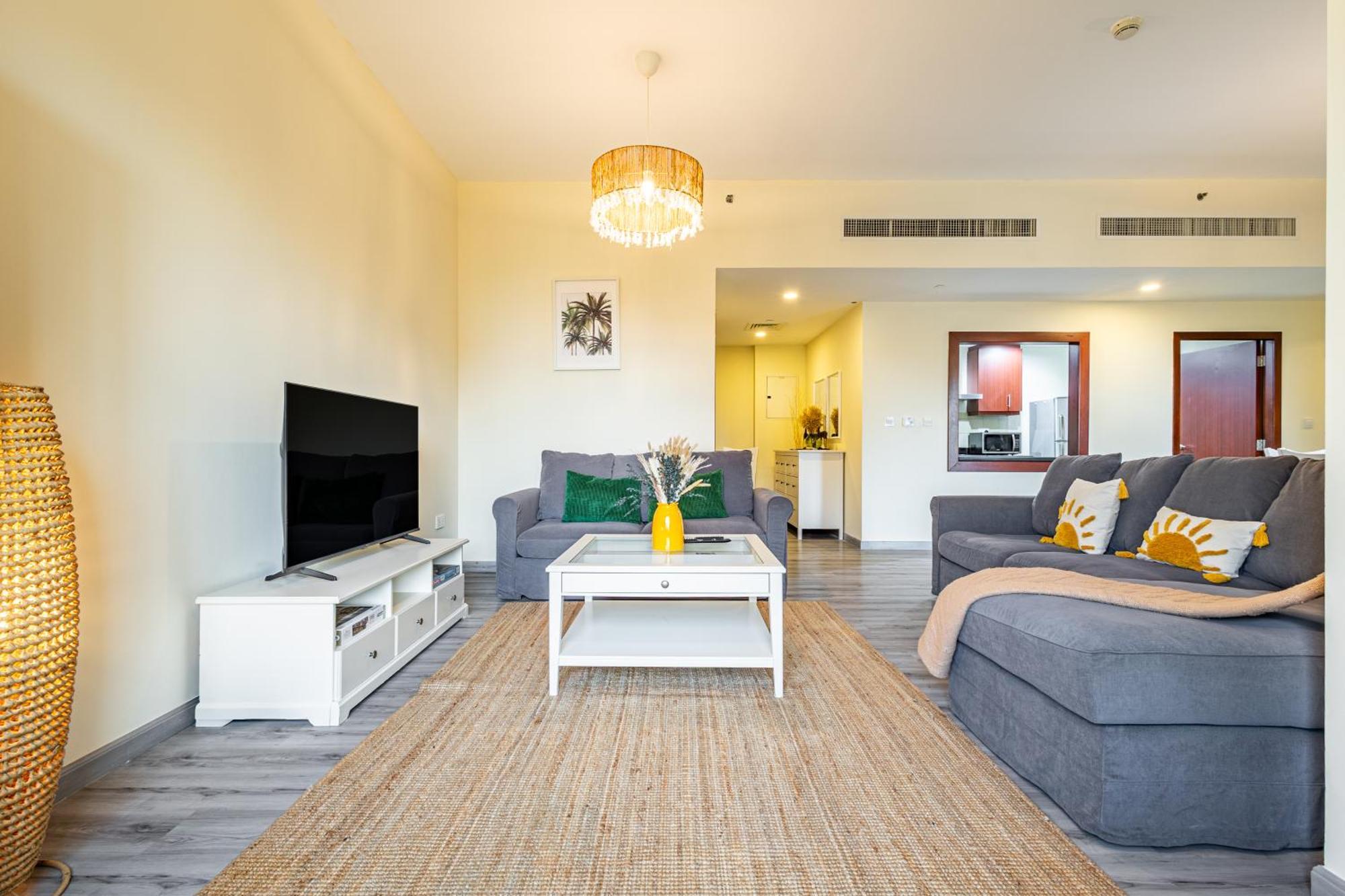 Family & Group Paradise - Jbr 3 Min Walk - Ain Views - Heart Of Jbr - 14 People Apartment Dubai