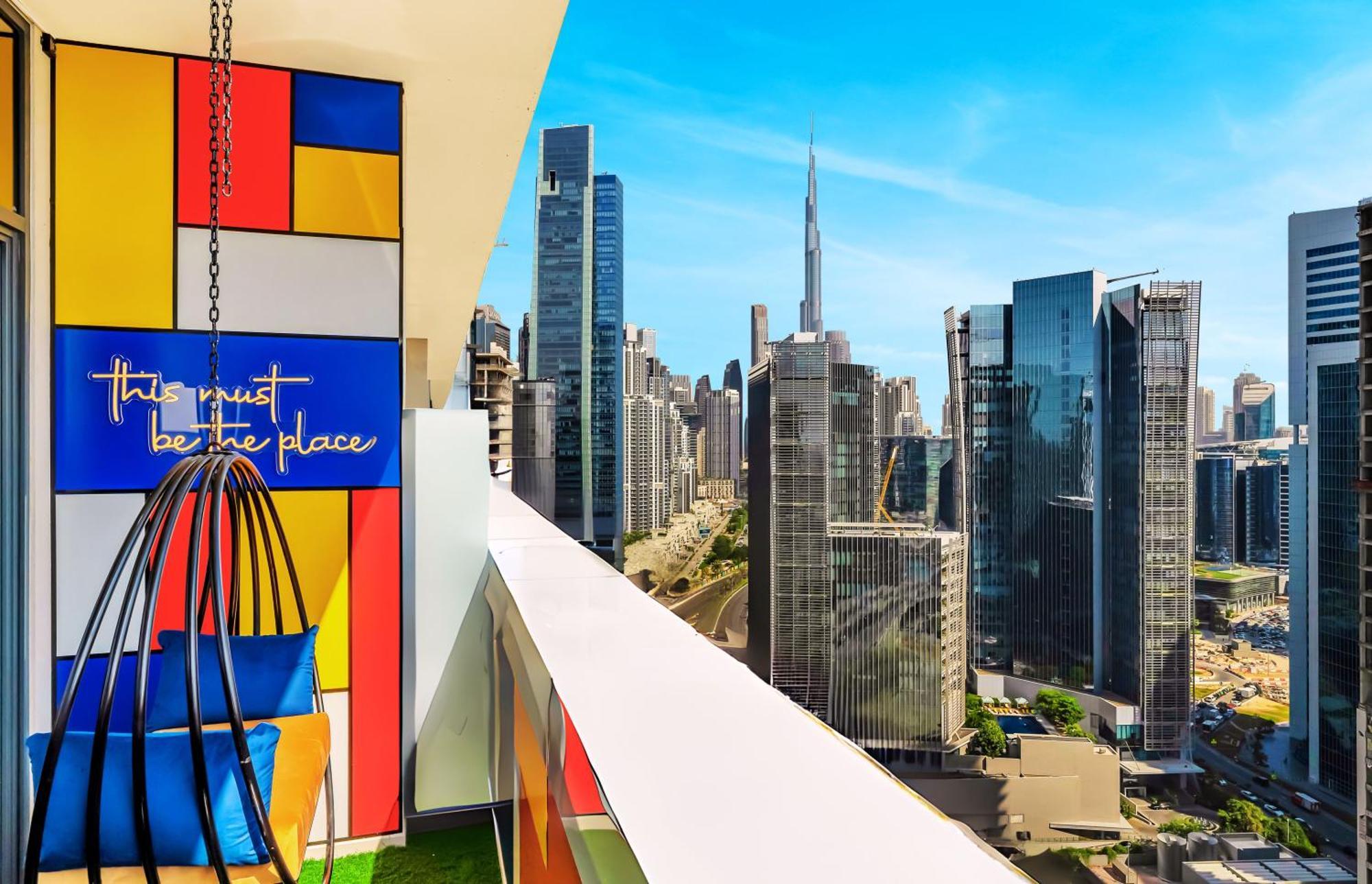 New 1br, Burj Khalifa View, Floor, 8min To Mall
