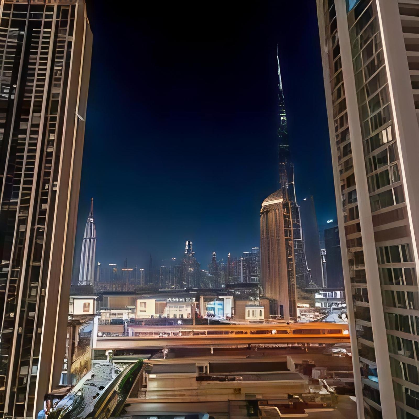 Chic & Luxurious With Burj Khalifa View Apartment