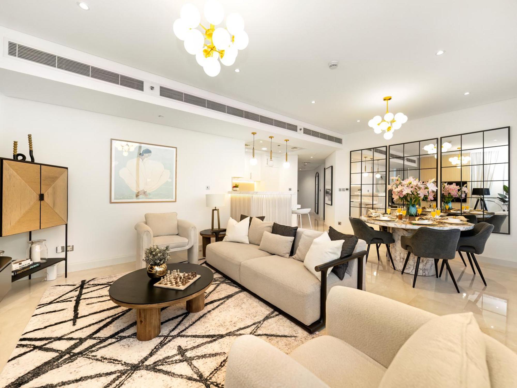 Apartment Gorgeous 2br-flat Near Mall & Burj Khalifa Dubai