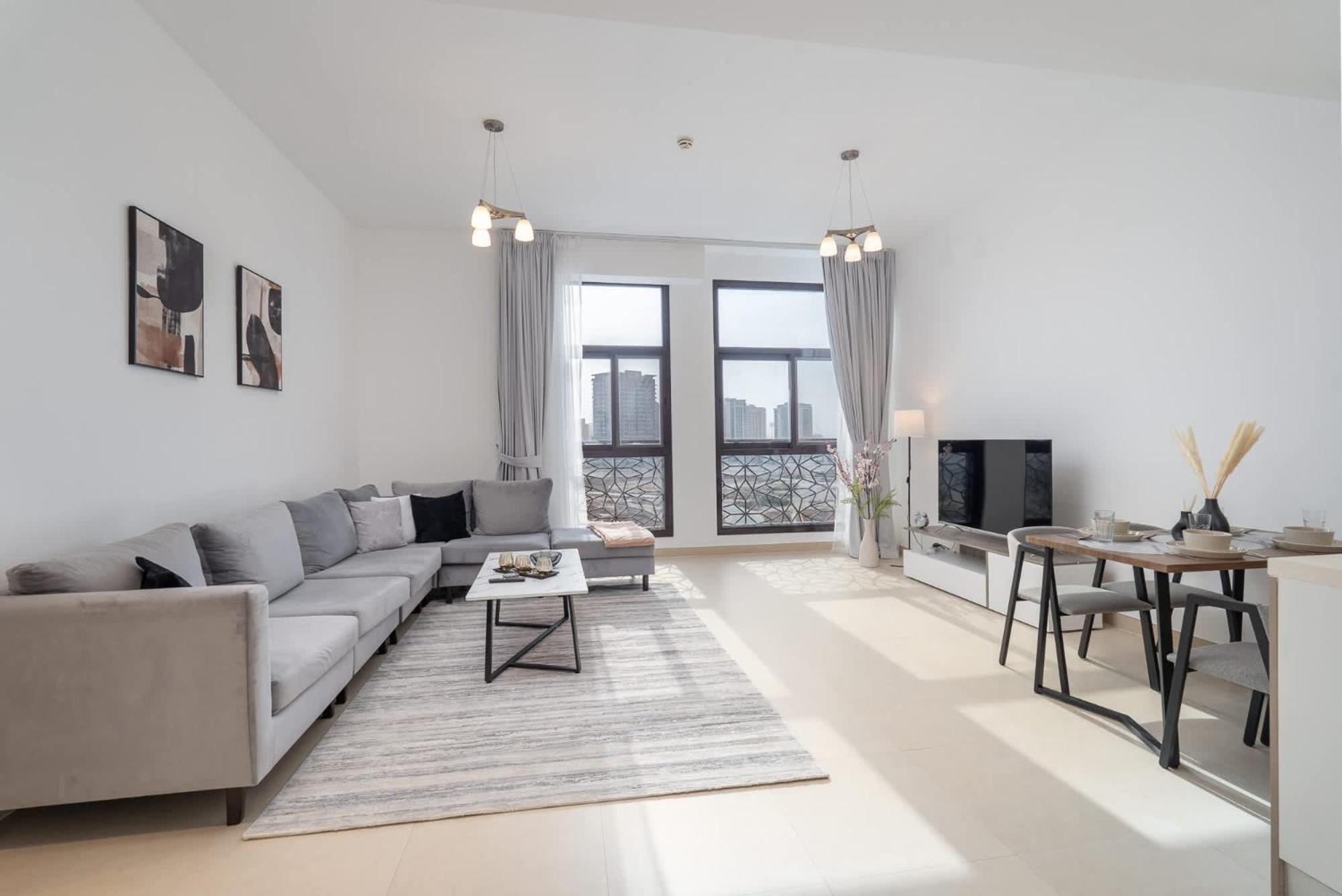 Splendid 1 Bedroom Flat In Iris Amber Al Jaddaf Apartment Dubai