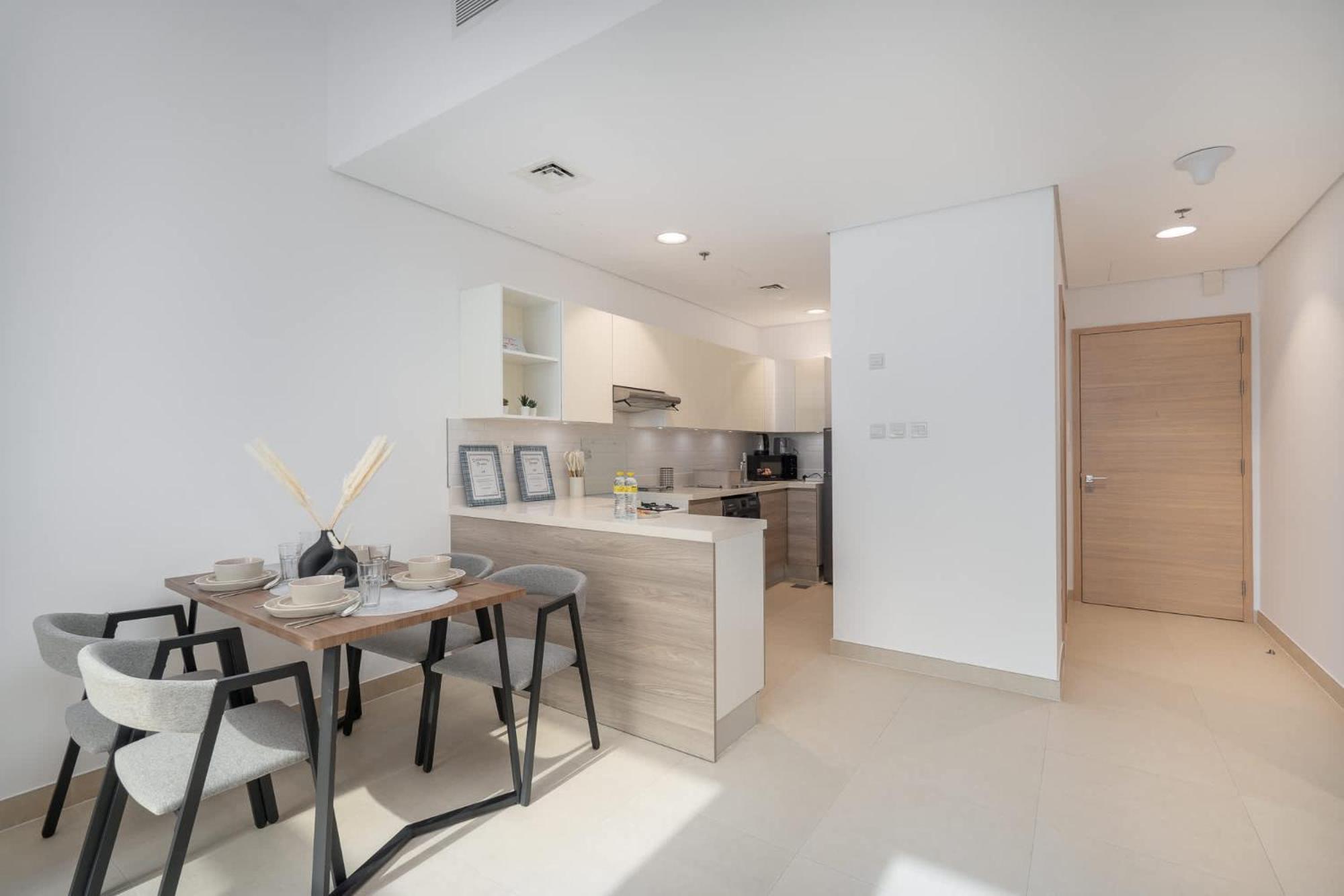 Splendid 1 Bedroom Flat In Iris Amber Al Jaddaf Apartment Dubai