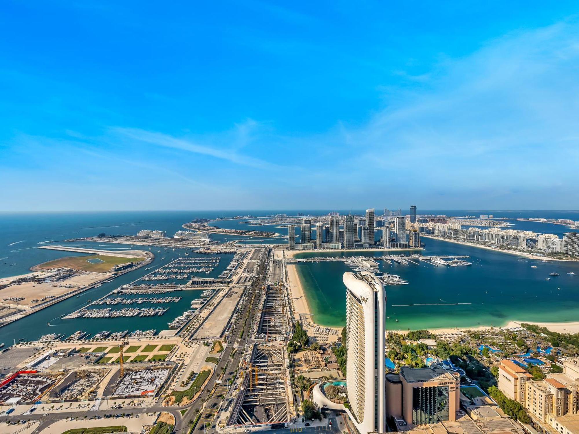 Apartment Amazing Full Sea And Palm View 58 Floor