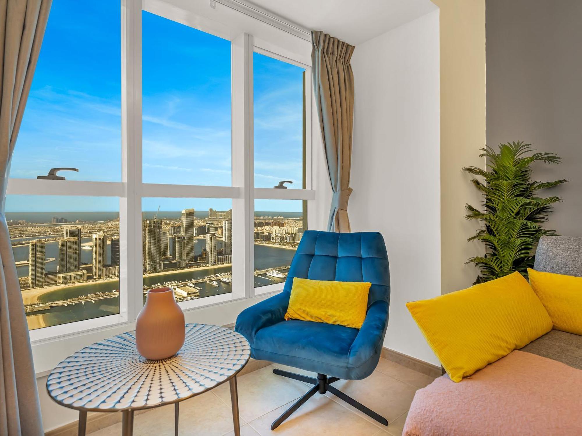 Amazing Full Sea And Palm View 58 Floor * Dubai