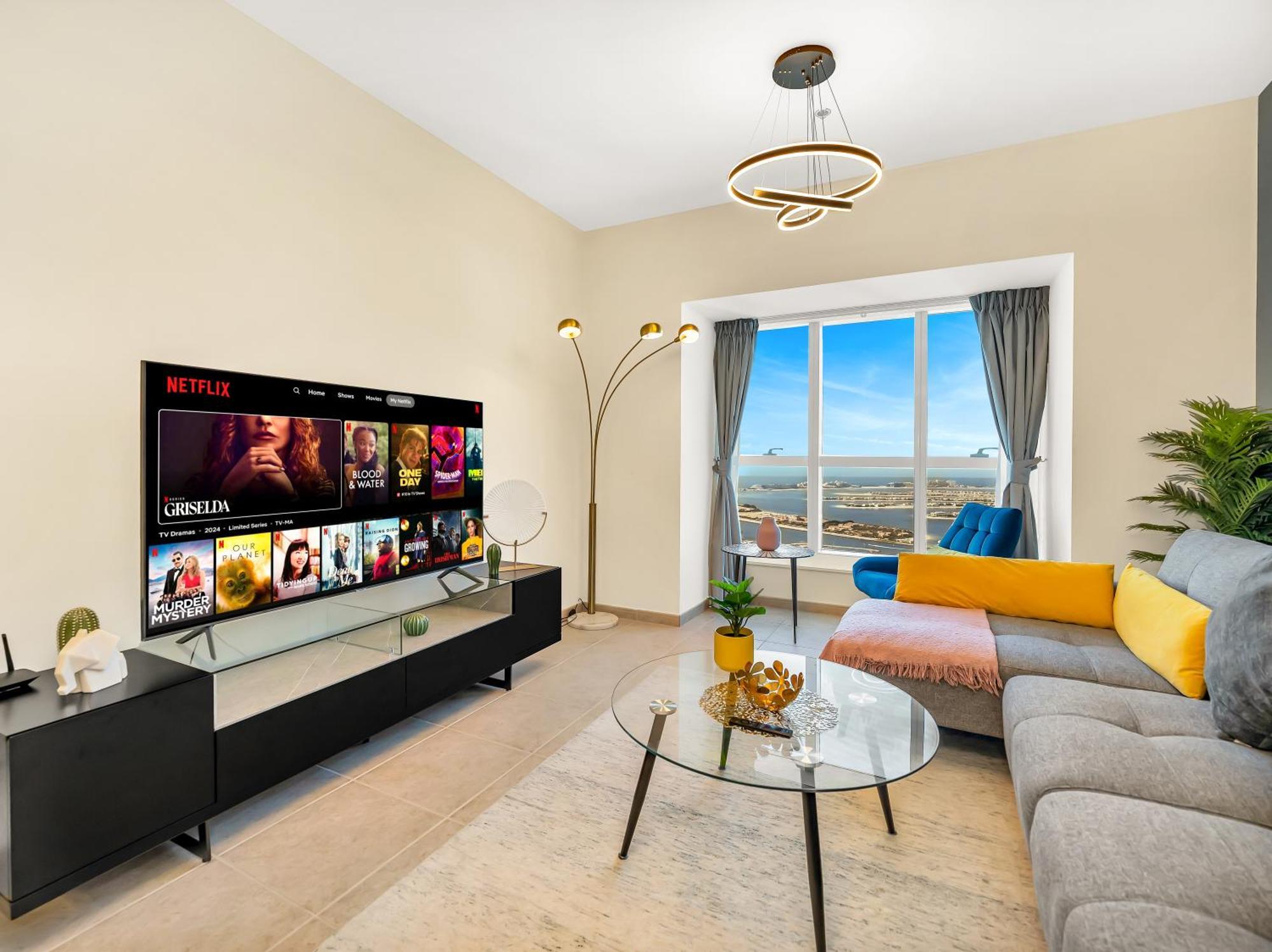 Amazing Full Sea And Palm View 58 Floor Apartment Dubai