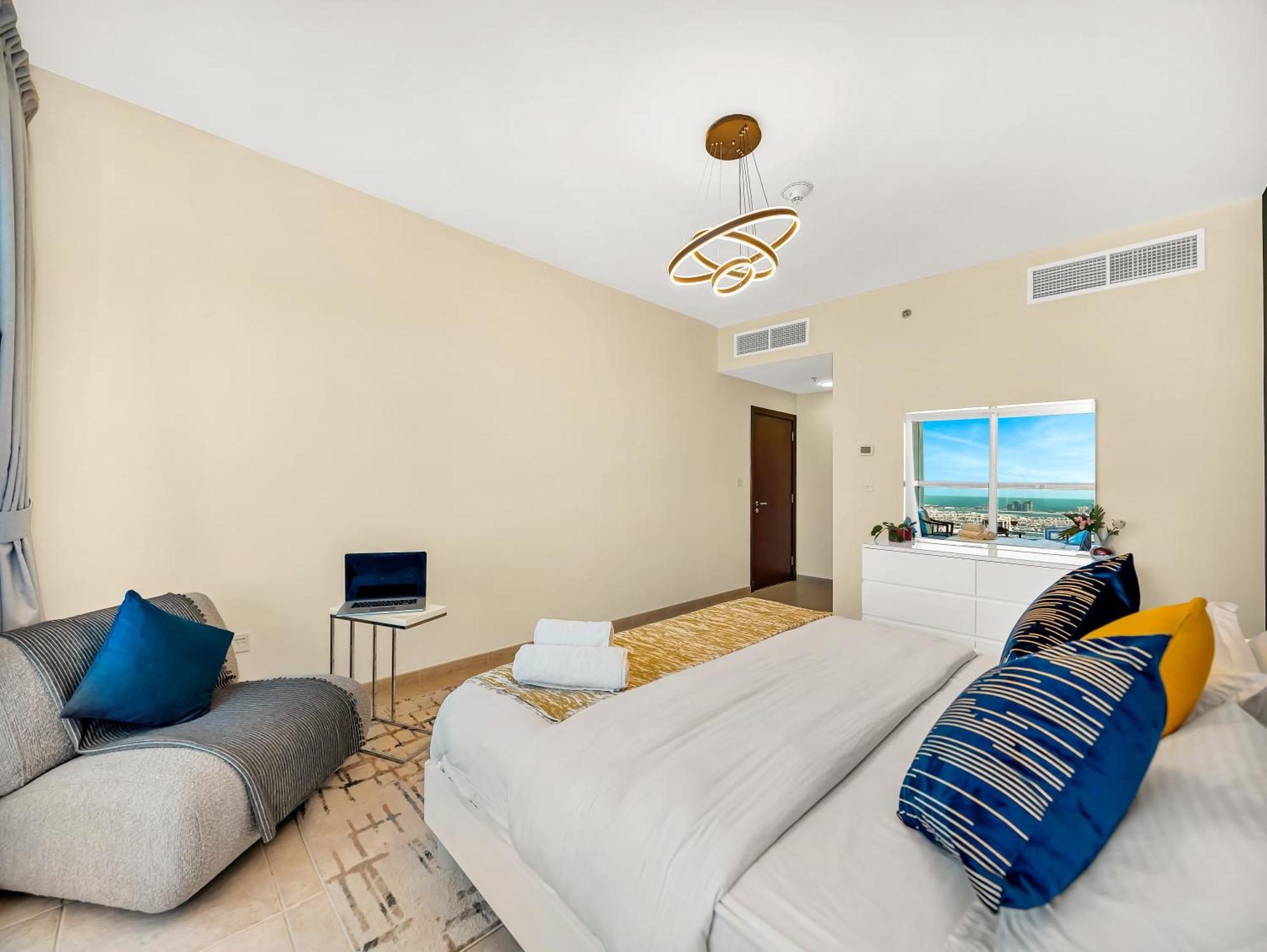 Amazing Full Sea And Palm View 58 Floor Apartment Dubai