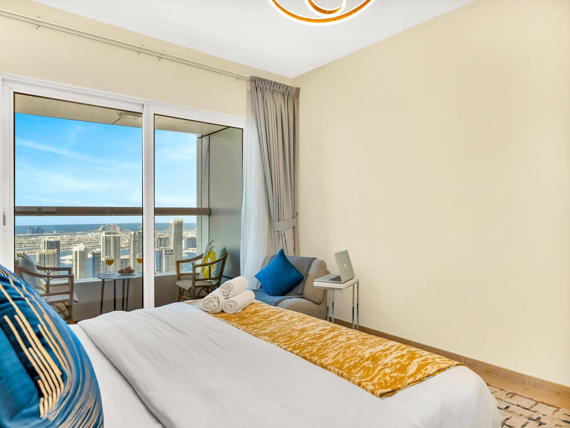 Amazing Full Sea And Palm View 58 Floor Apartment Dubai