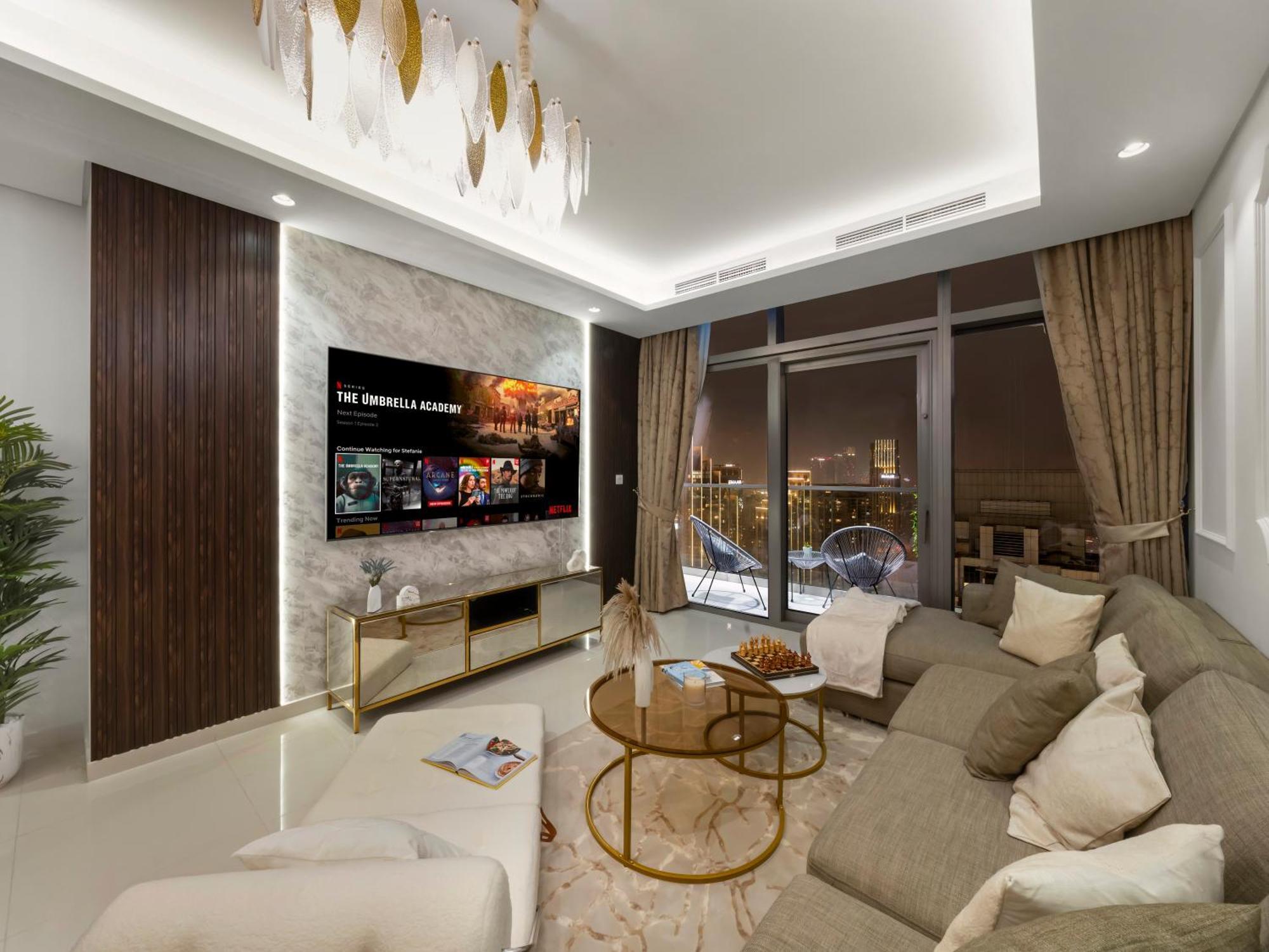 Stunning 2br With Burj View & Infinity Pool Apartment Dubai