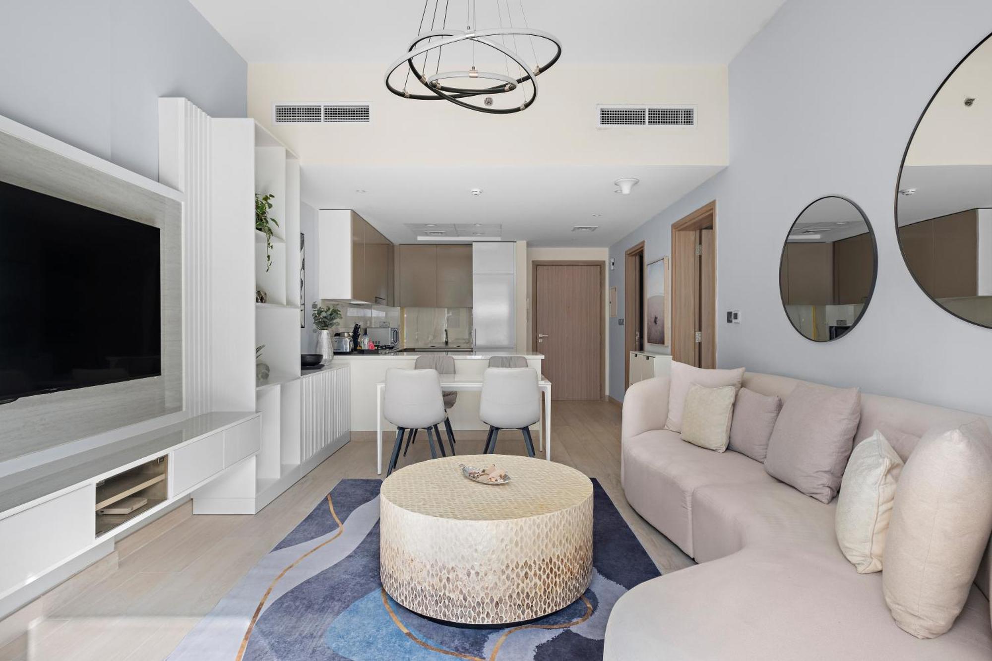 1br Azizi Riviera B7, Pool View Apartment *
