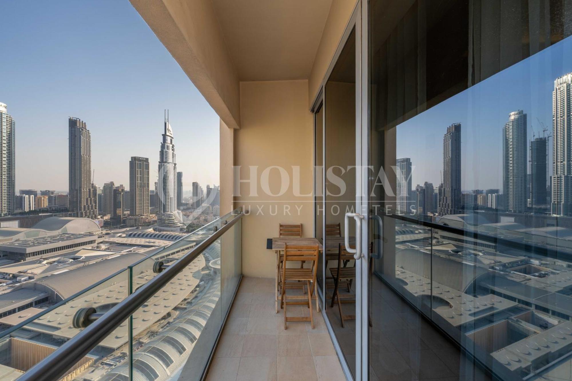 Apartment Holistay Luxury Homes - Burj Khalifa View - Direct Access Mall Dubai