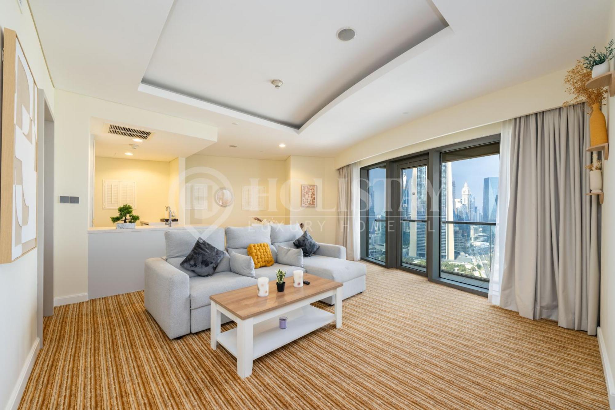 Apartment Holistay Luxury Homes - Burj Khalifa View - Direct Access Mall