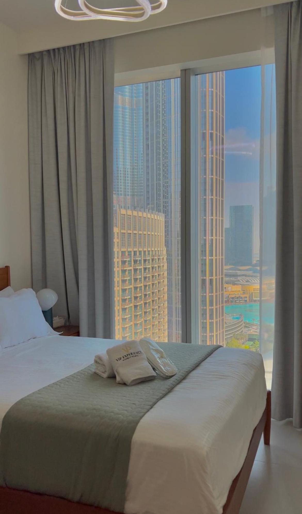 Vip Experience Downtown At Tower - Burj Khalifa And Fountain View - Modern Luxury Apartment *