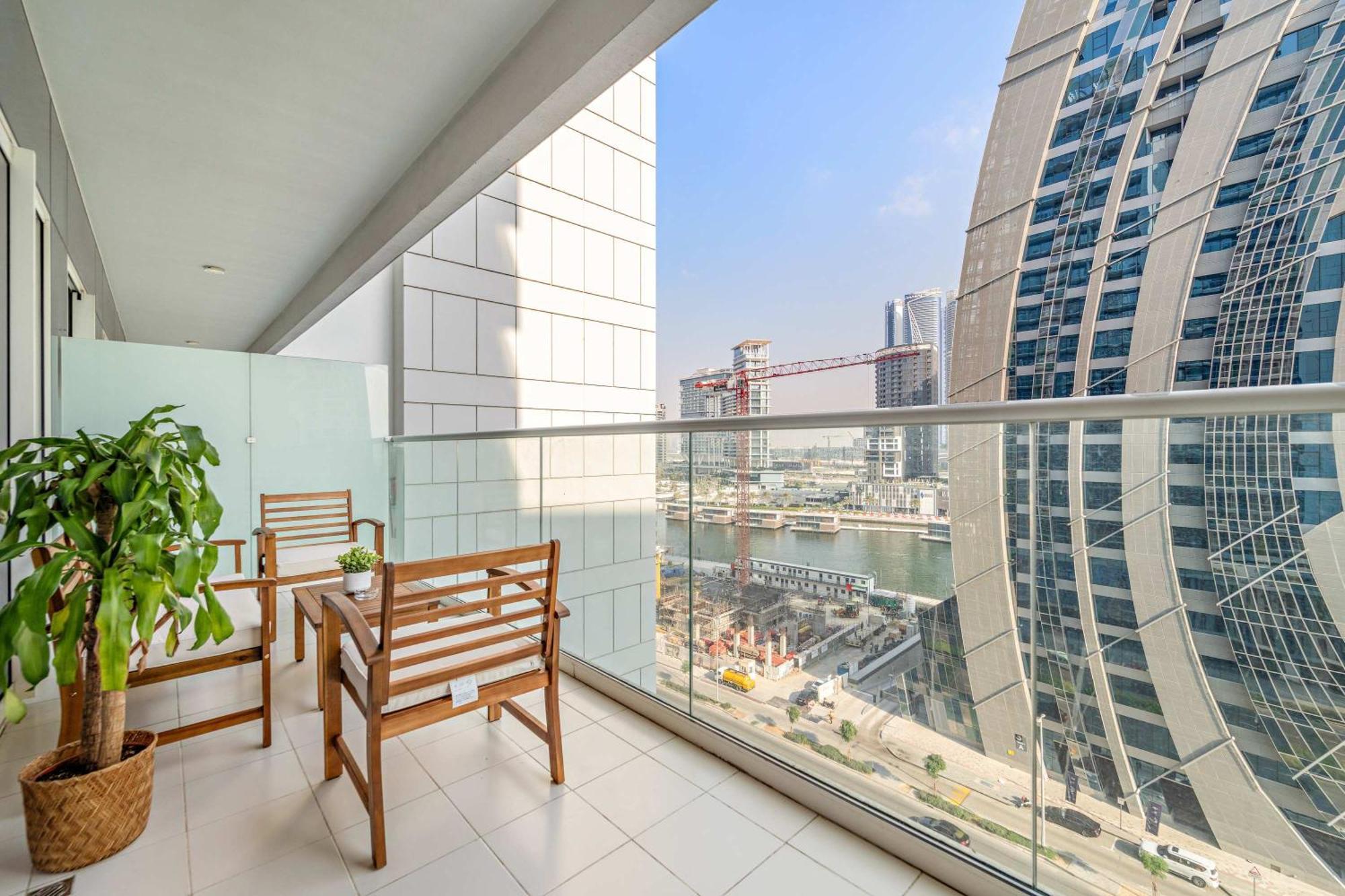Apartment Silkhaus Stylish 1bdr In Vera Tower Nearby Canal Dubai