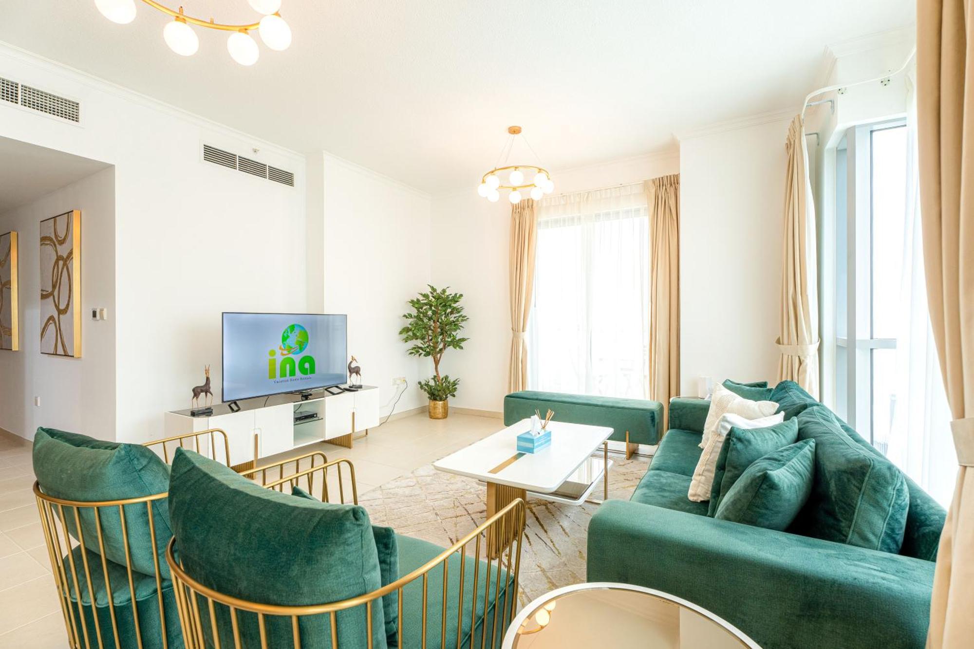 Ina Homes-residences Tower 7 Full Burj Khalifa & Fountain Views *