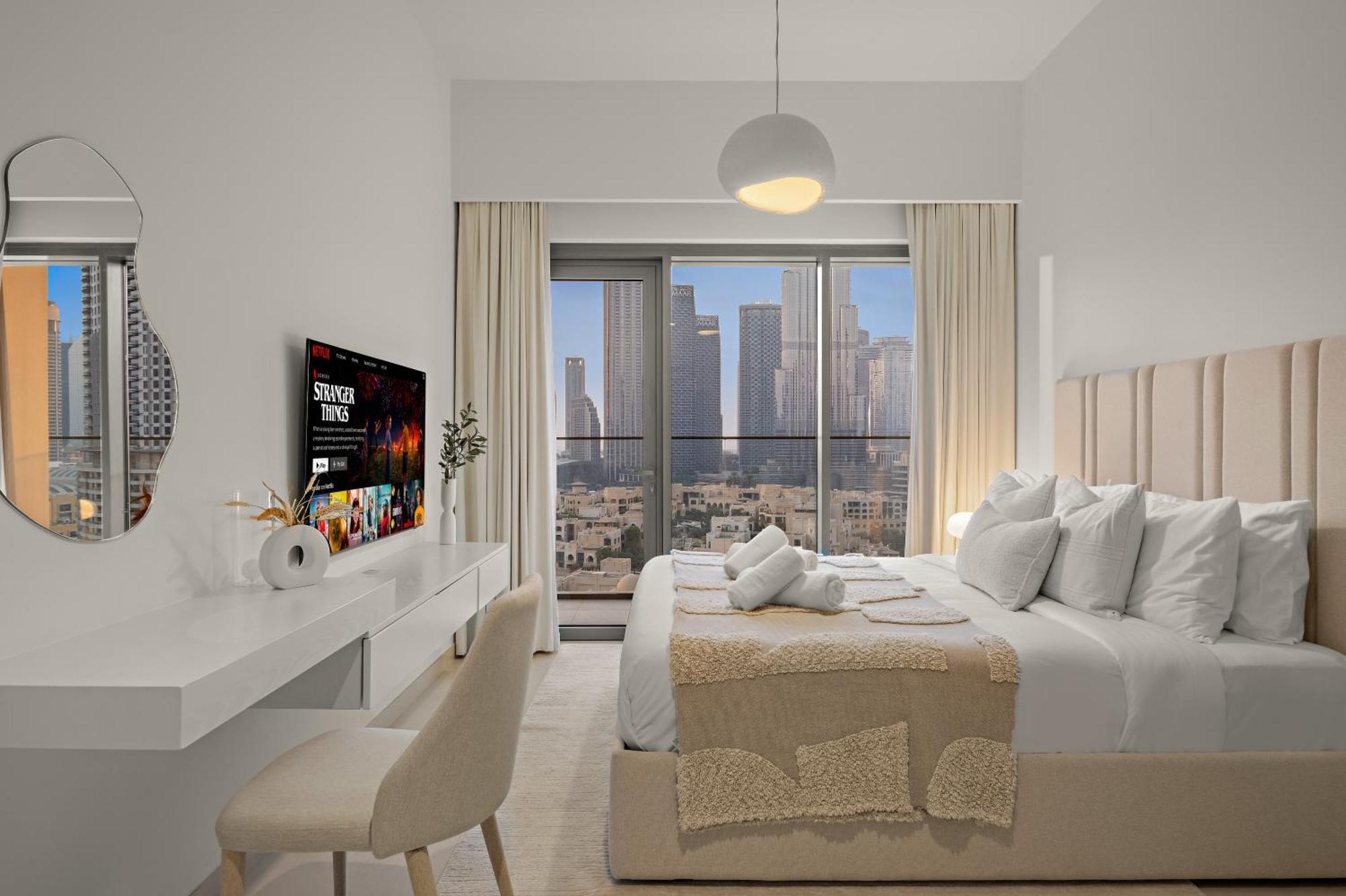 Apartment Luxe 2br With Stunning Burj Khalifa Views *