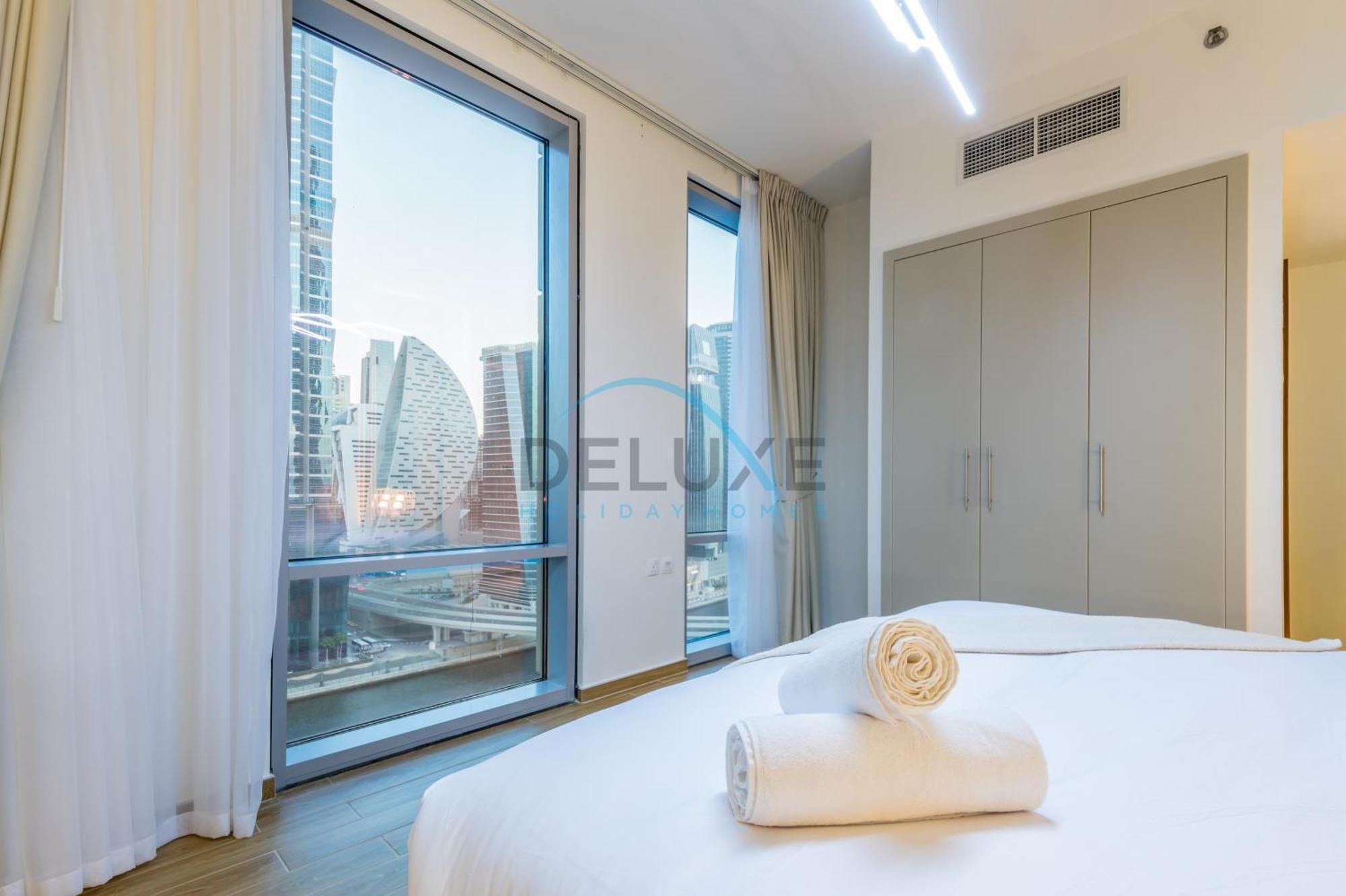 Chic 2br In Meera Tower, Business Bay By Deluxe Homes Apartment *
