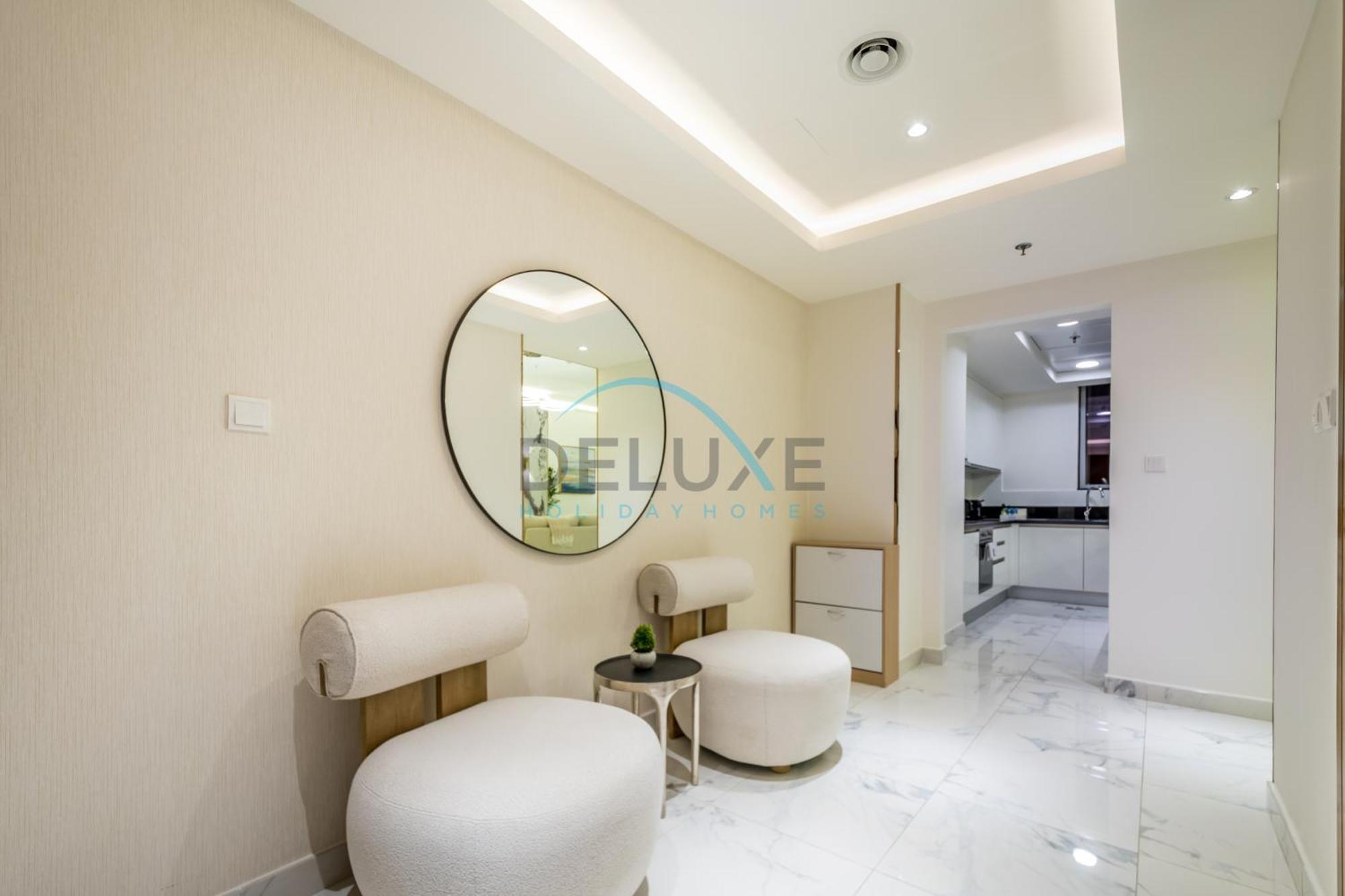 Apartment Chic 2br In Meera Tower, Business Bay By Deluxe Homes