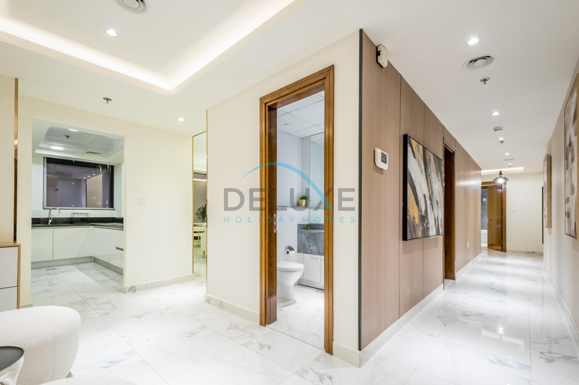 Apartment Chic 2br In Meera Tower, Business Bay By Deluxe Homes Dubai