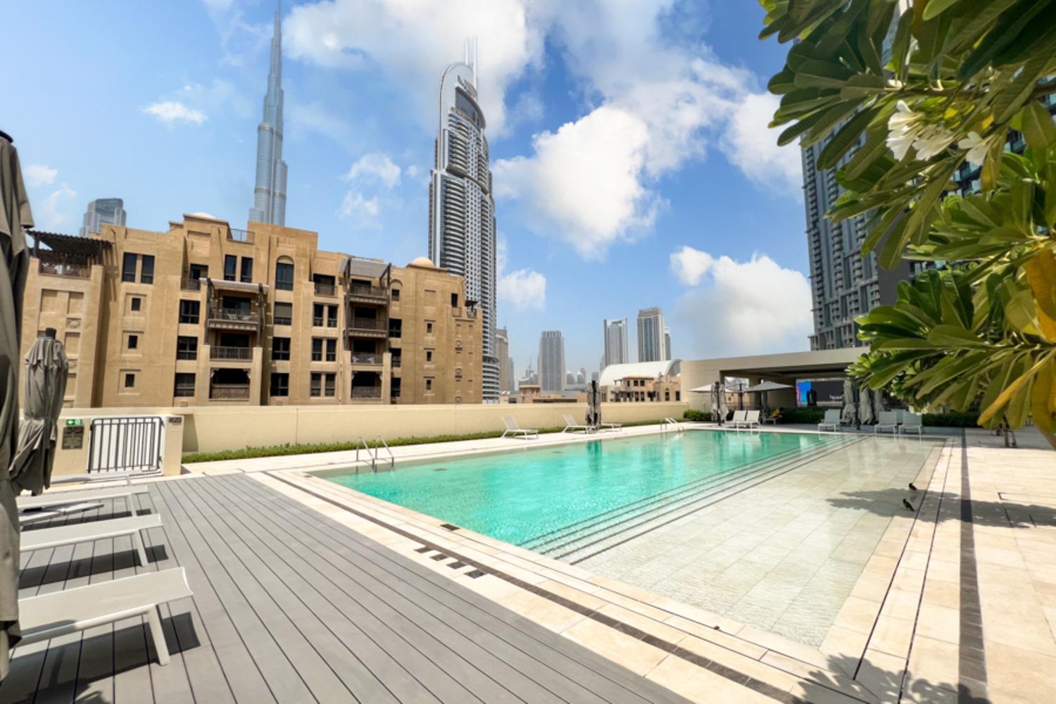 Apartment Fam Living - Burj Royale 2bedroom - Fountain And Burj Views *