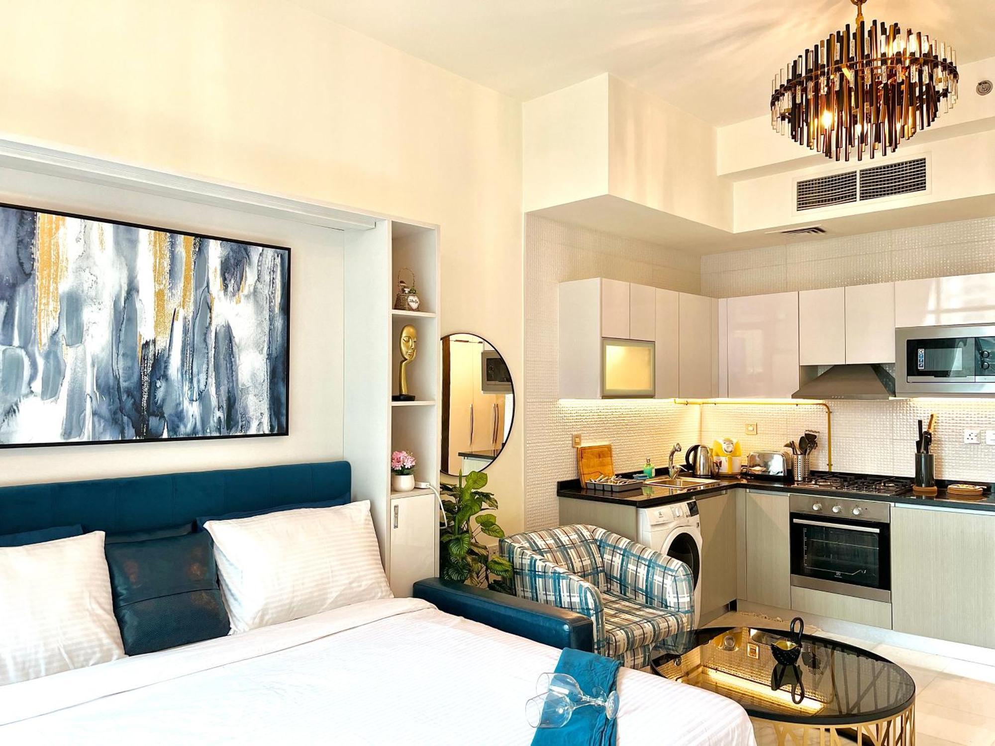 Apartment Marvellous Burj Khalifa View Studio, In Downtown Dubai