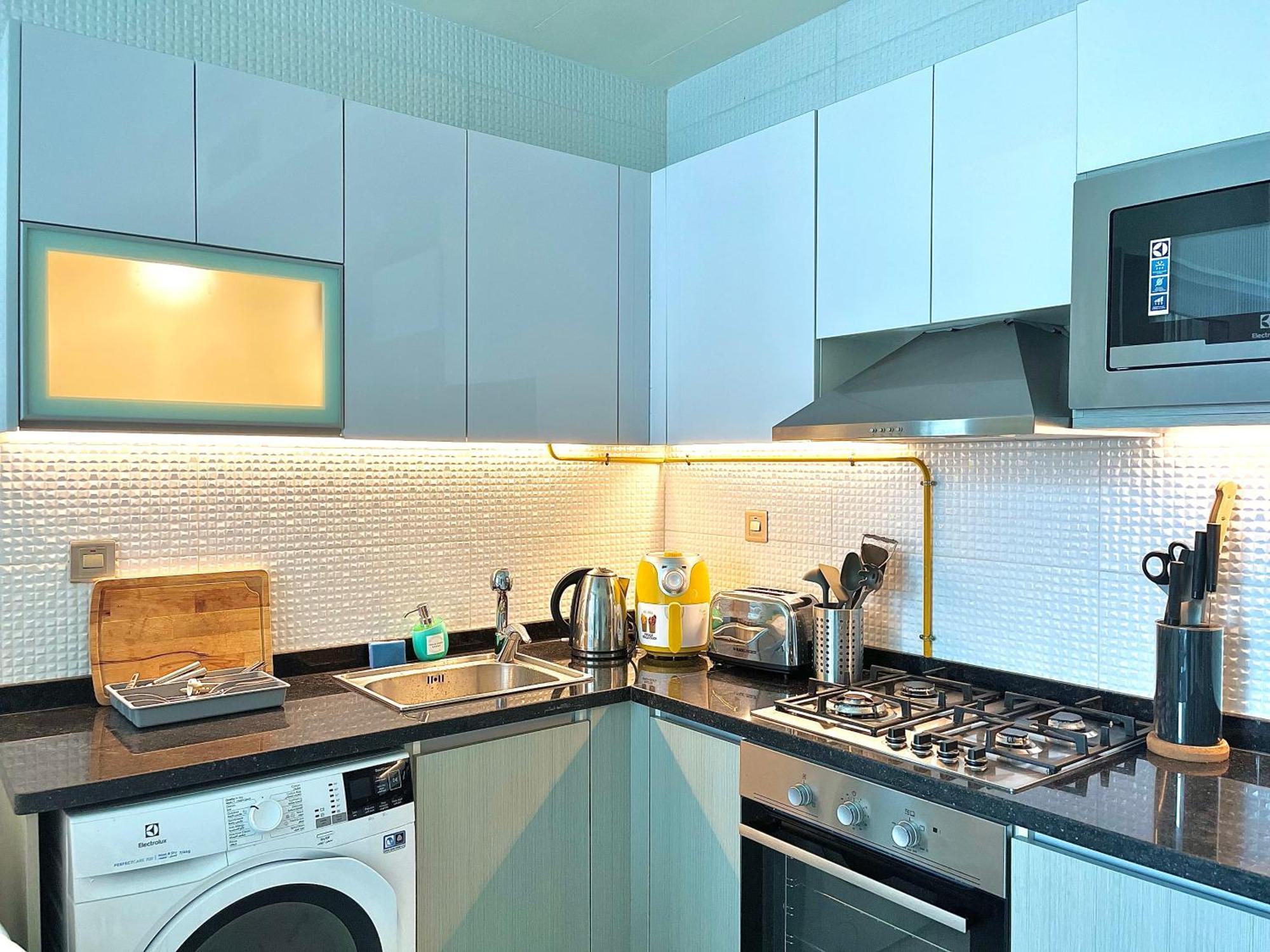 Marvellous Burj Khalifa View Studio, In Downtown Apartment *